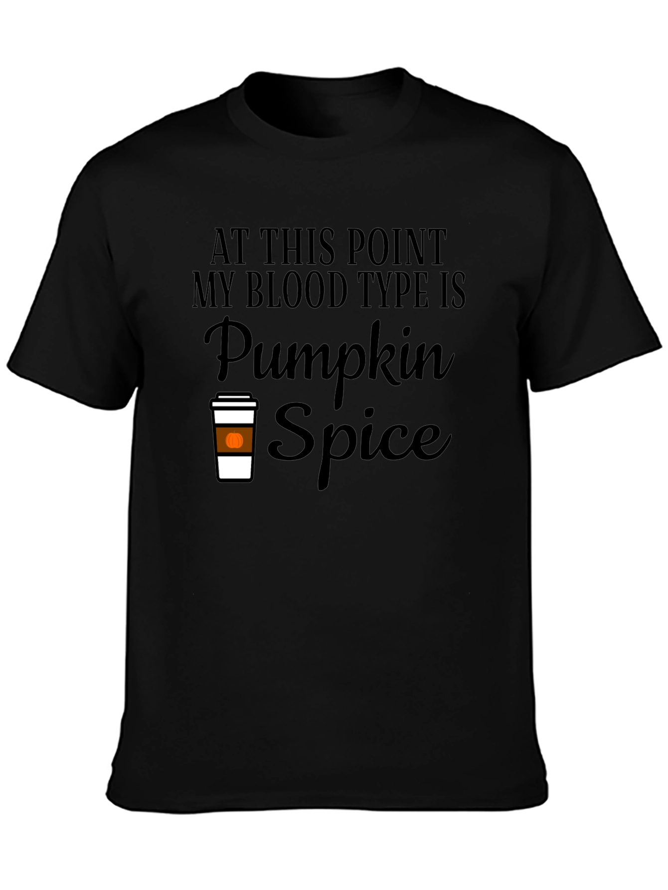 Pumpkin Spice Blood Type T-Shirt