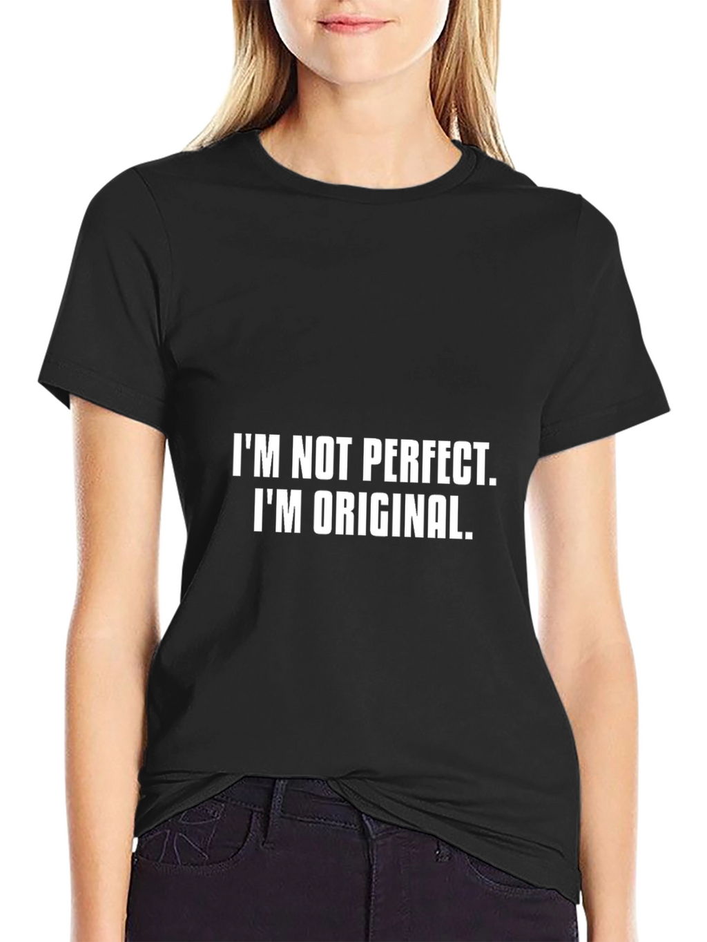 Original Graphic Tee - Im Not Perfect