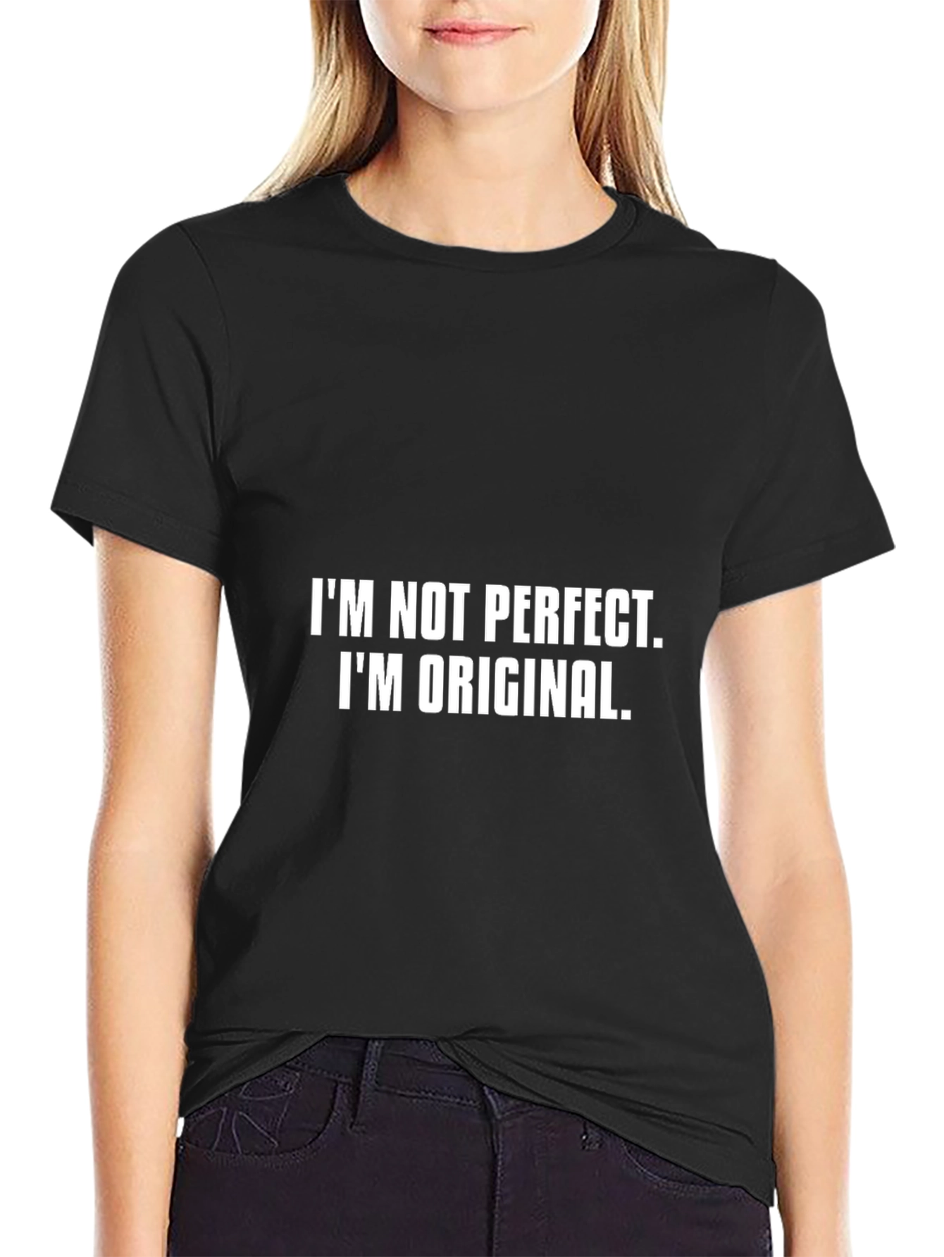 Original Graphic Tee - Im Not Perfect