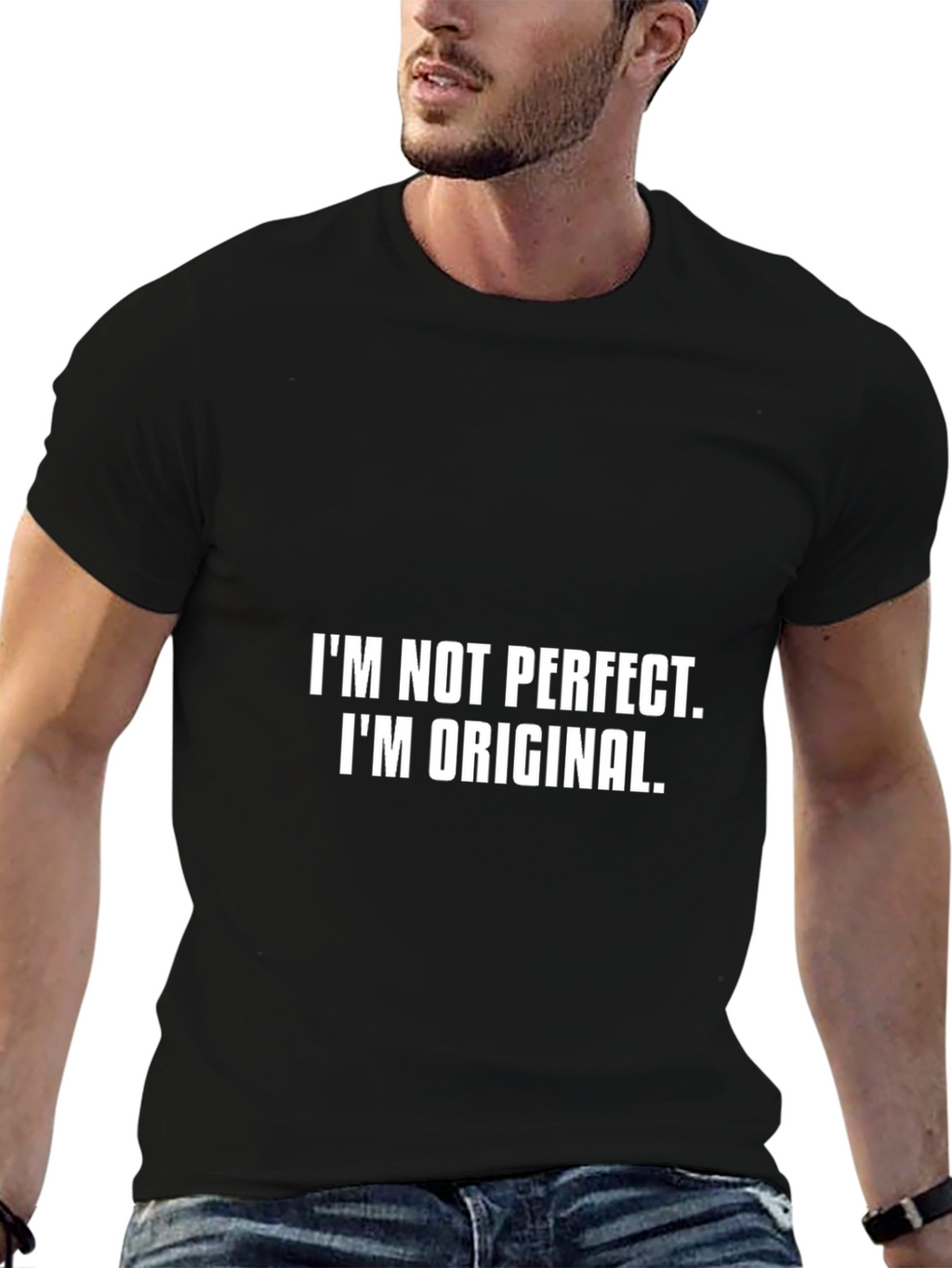 Original Graphic Tee - Im Not Perfect