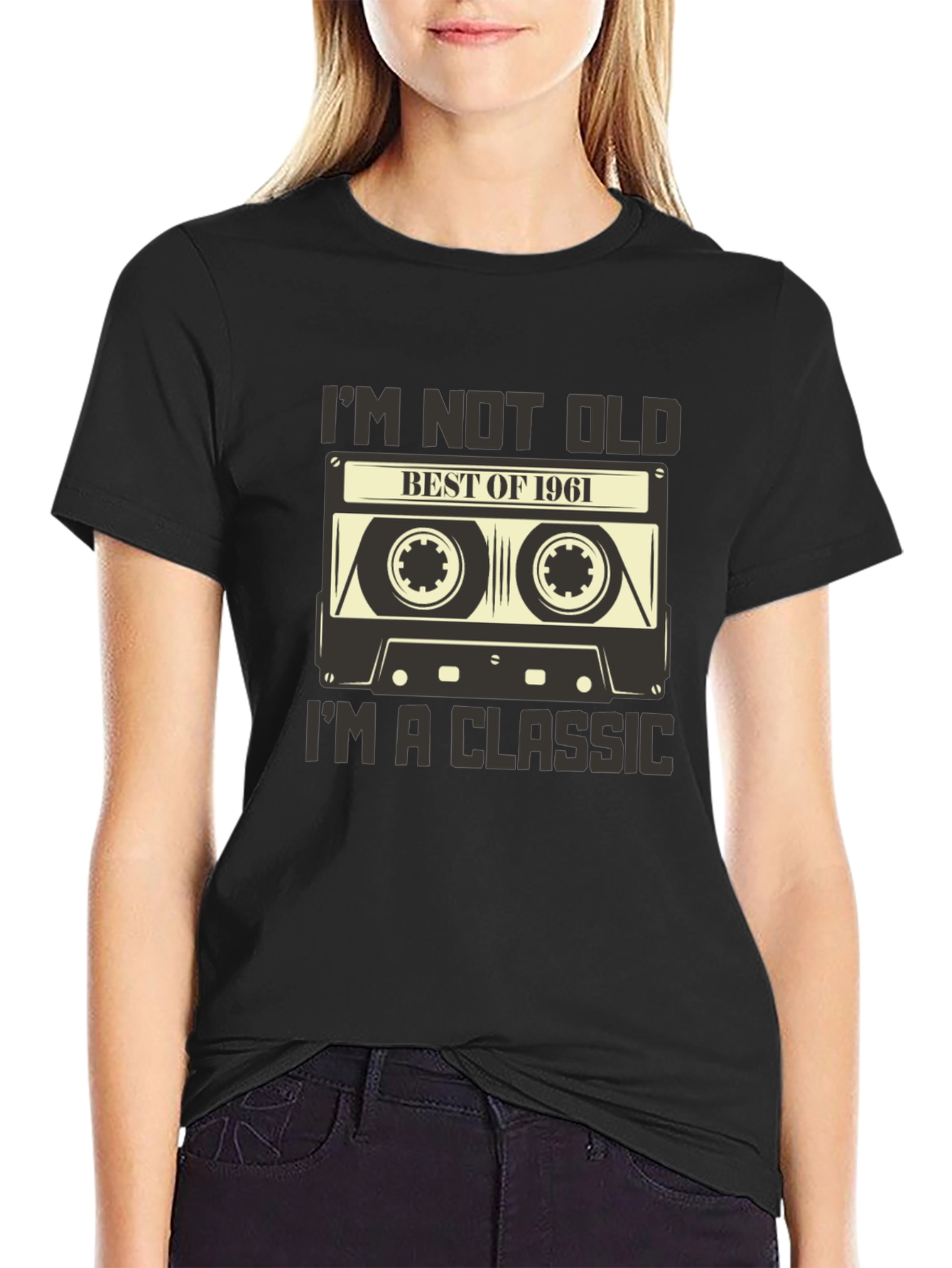 Im Not Old Im a Classic 1961 Cassette Tape T-Shirt