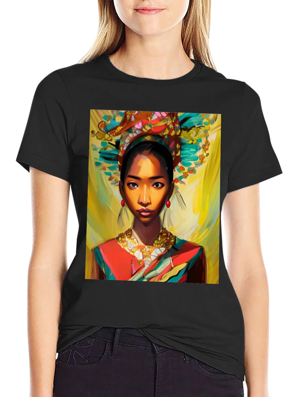 Ethnic Beauty Graphic T-Shirt