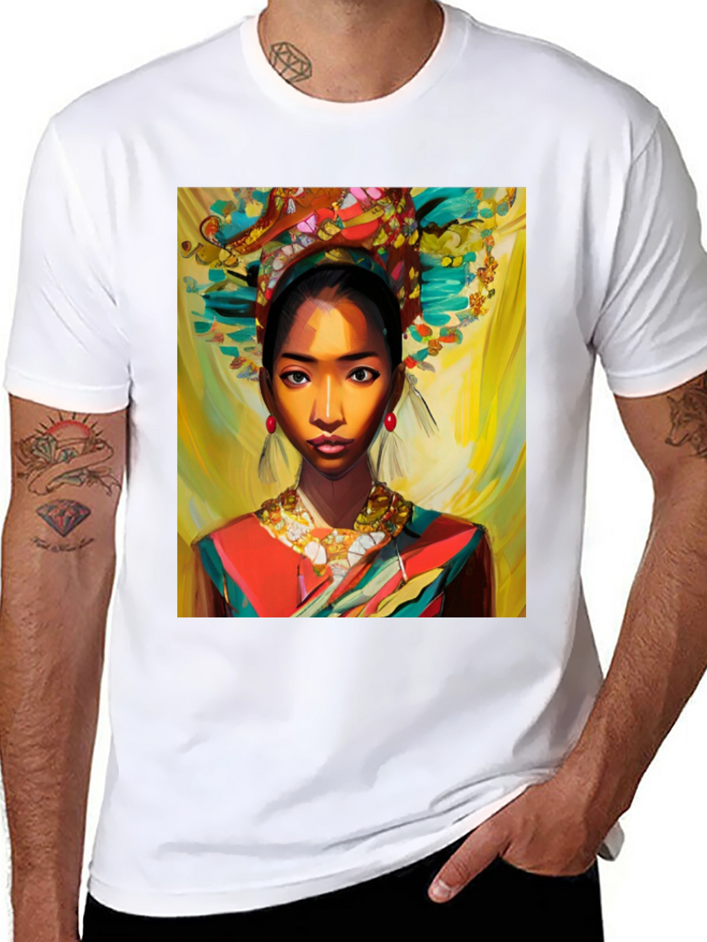 Ethnic Beauty Graphic T-Shirt