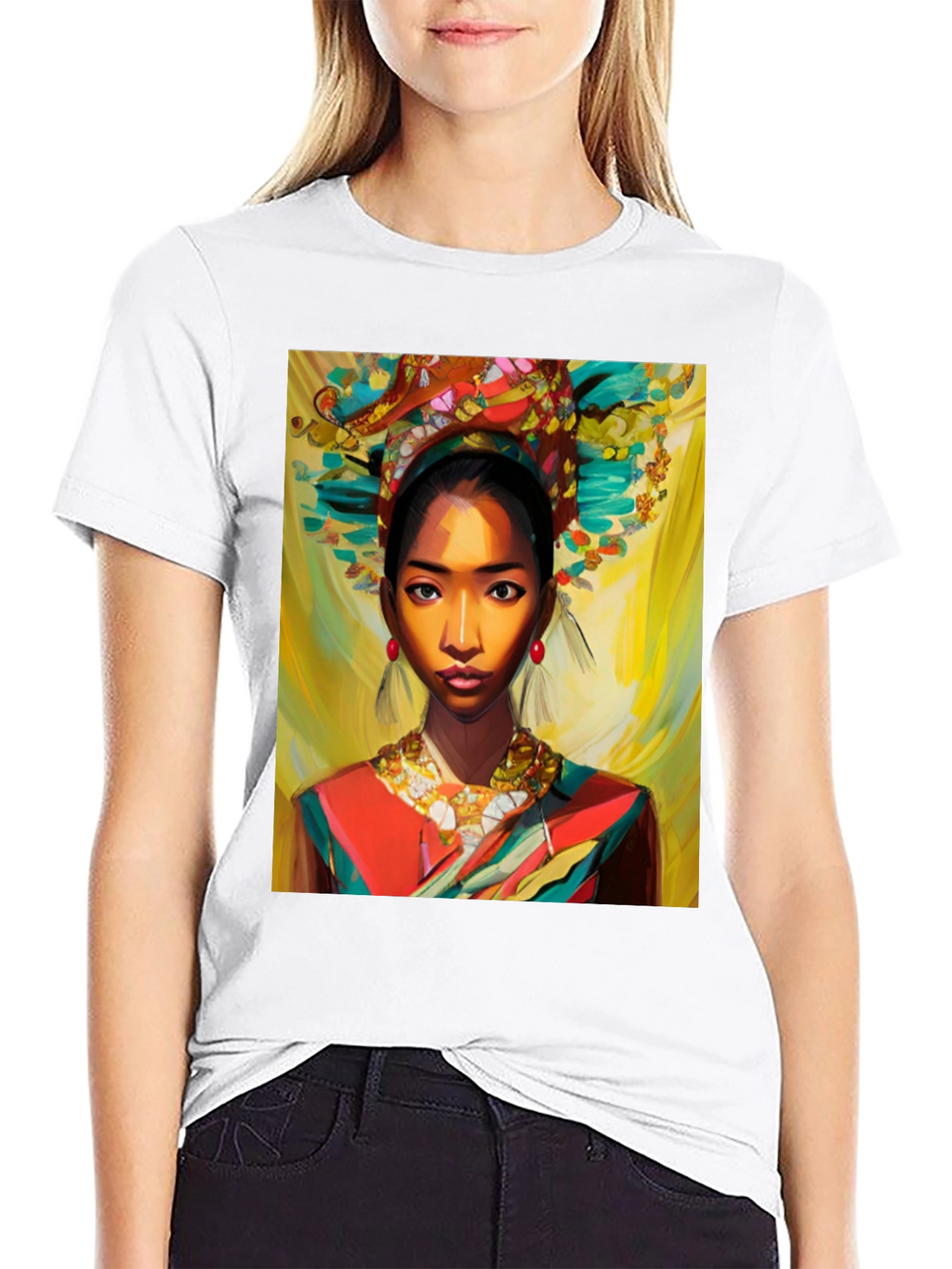 Ethnic Beauty Graphic T-Shirt