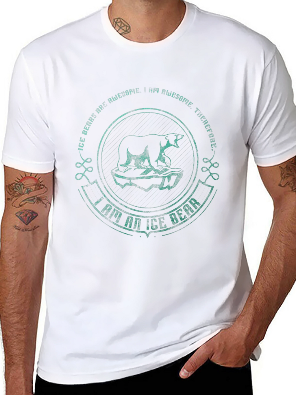 Ice Bear Graphic Tee - Awesome and Unique