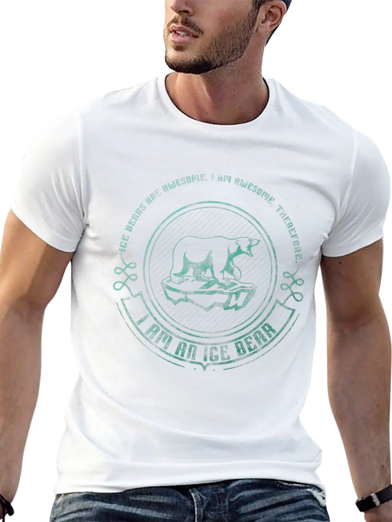 Ice Bear Graphic Tee - Awesome and Unique