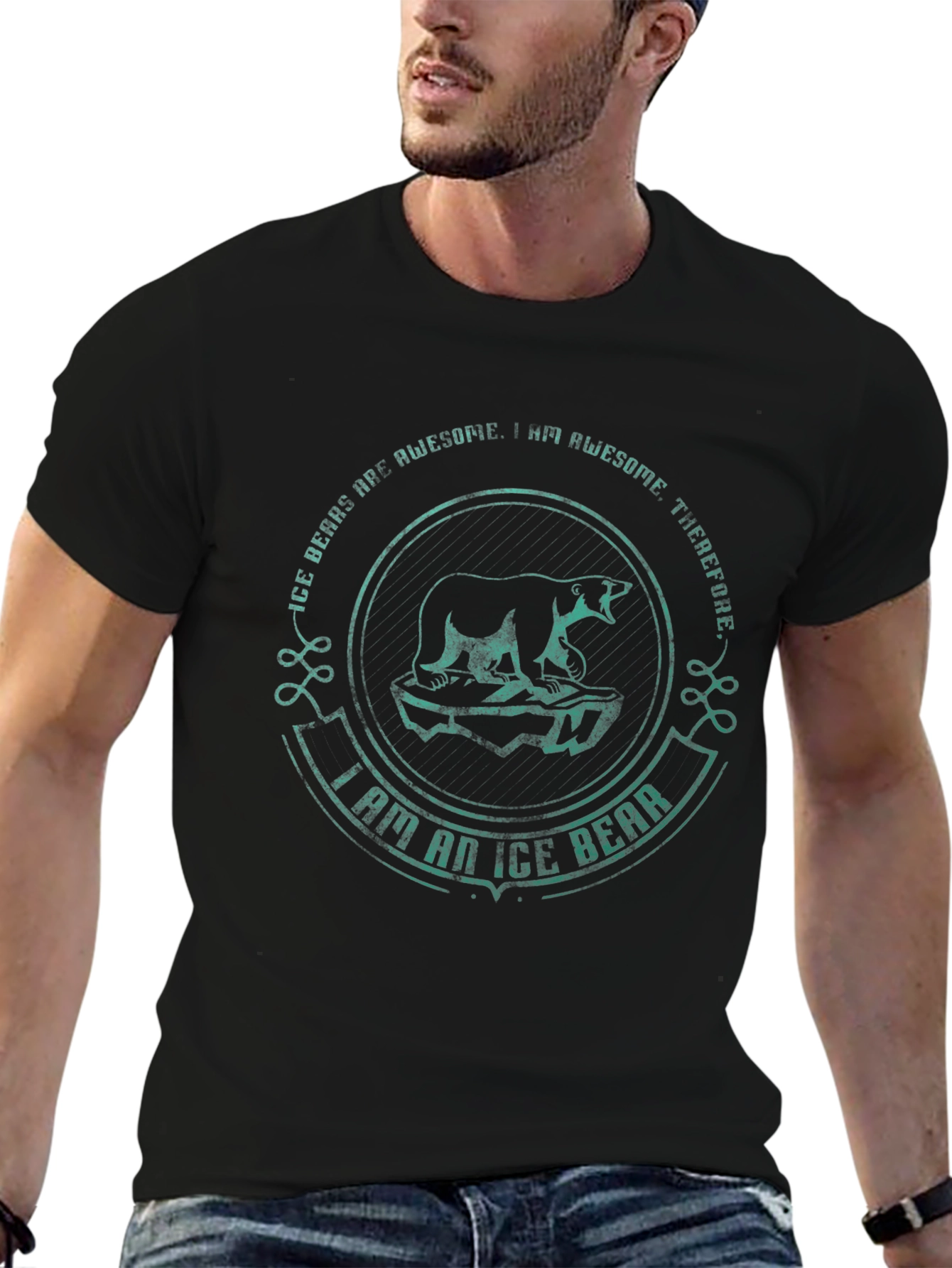 Ice Bear Graphic Tee - Awesome and Unique