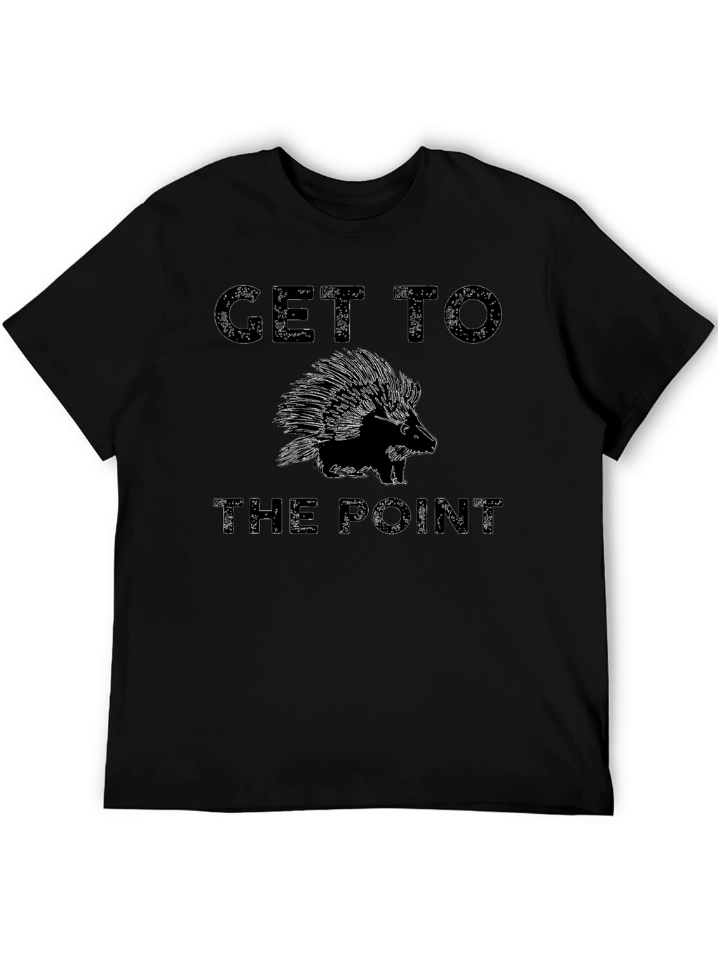 Get to the Point Porcupine Graphic Tee