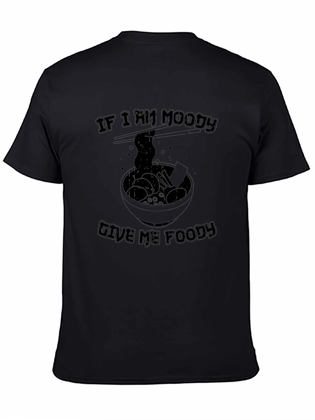 Moody Foodie Graphic Tee - Ramen Lover Shirt