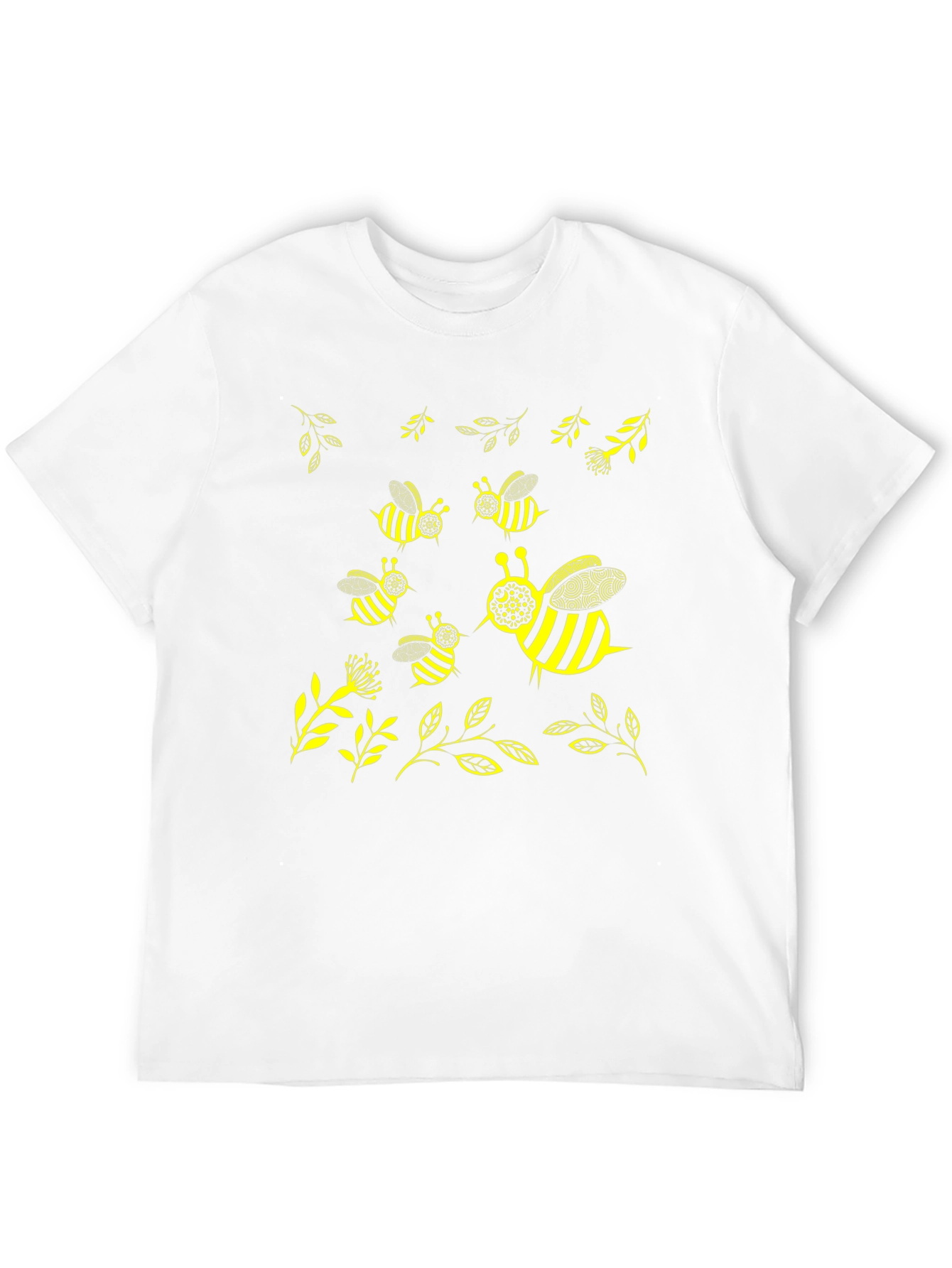 Buzz Worthy Bee T-Shirt - Black Cotton Tee