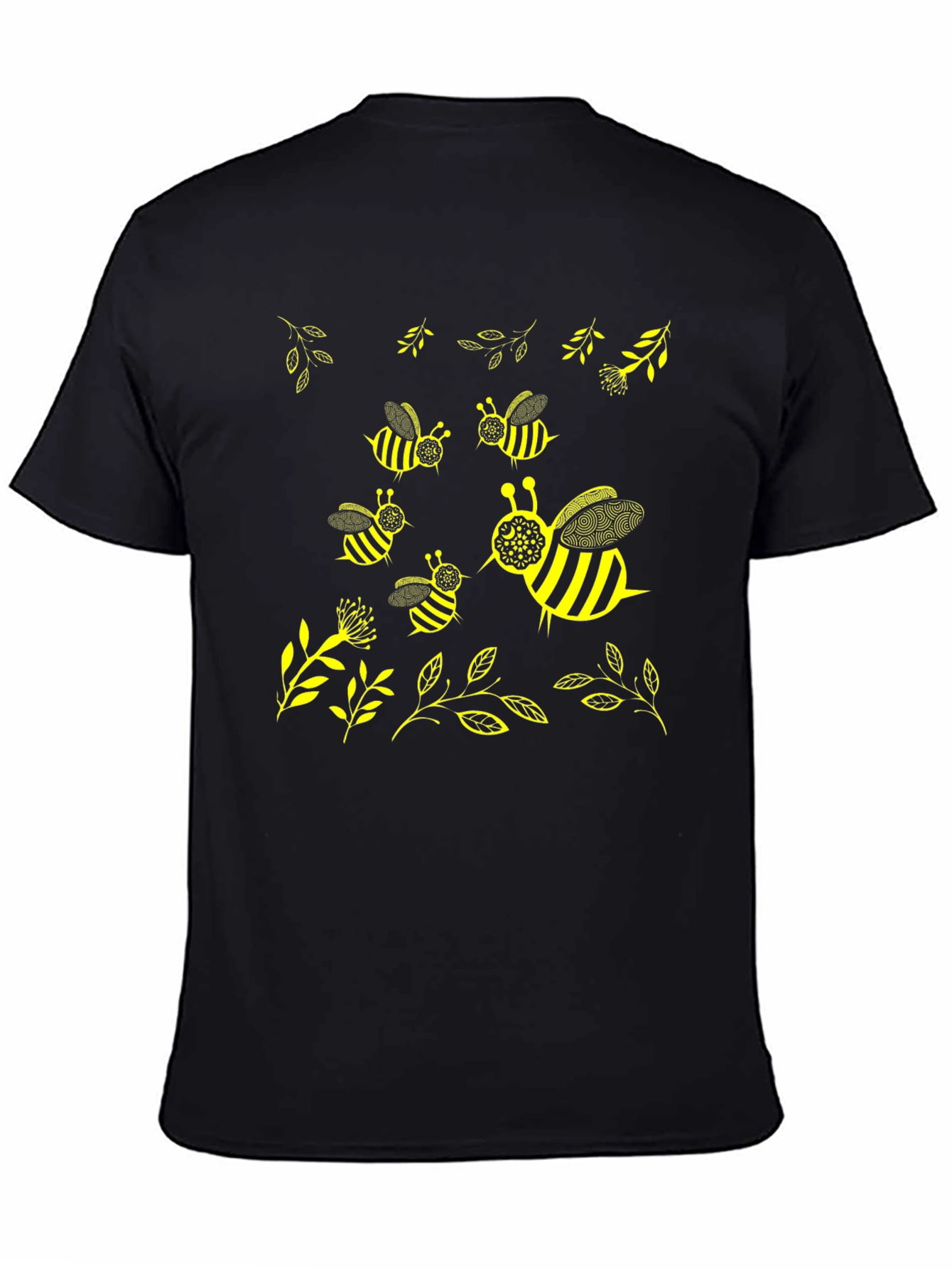 Buzz Worthy Bee T-Shirt - Black Cotton Tee