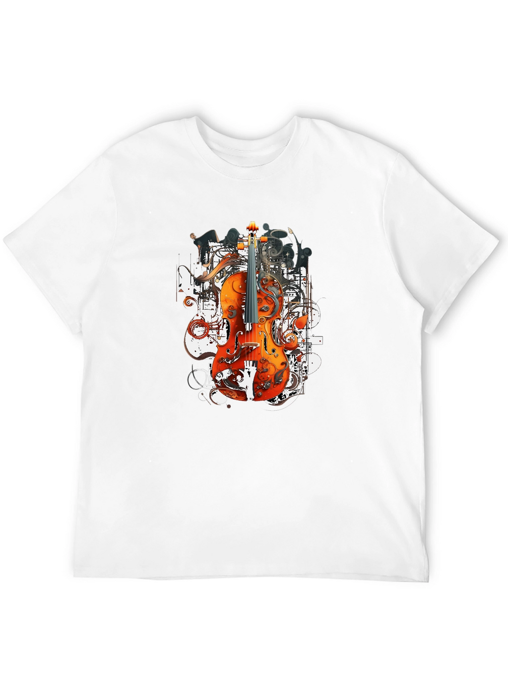 Orchestral Ink T-Shirt - Artistic Music Tee