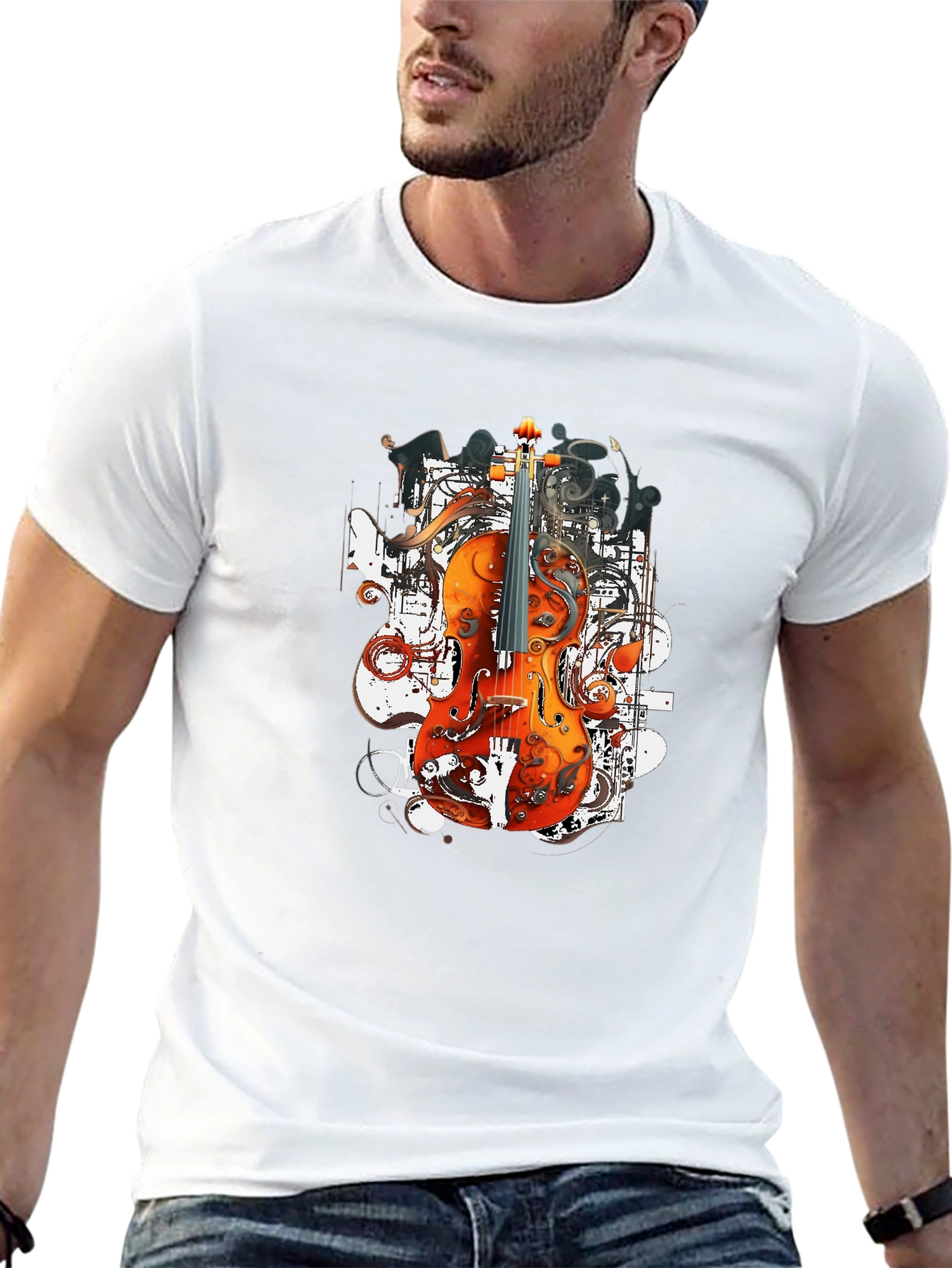 Orchestral Ink T-Shirt - Artistic Music Tee