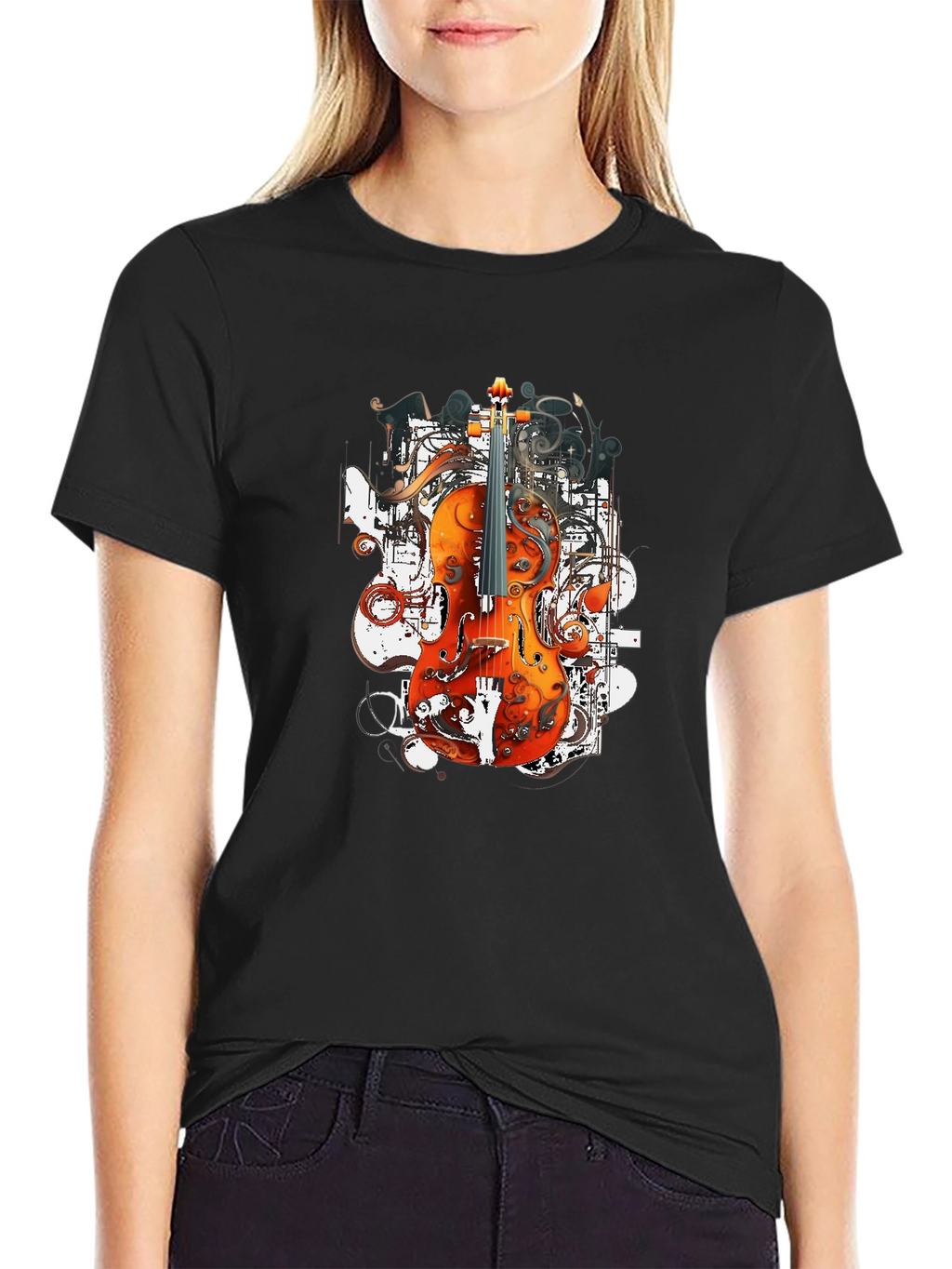 Orchestral Ink T-Shirt - Artistic Music Tee