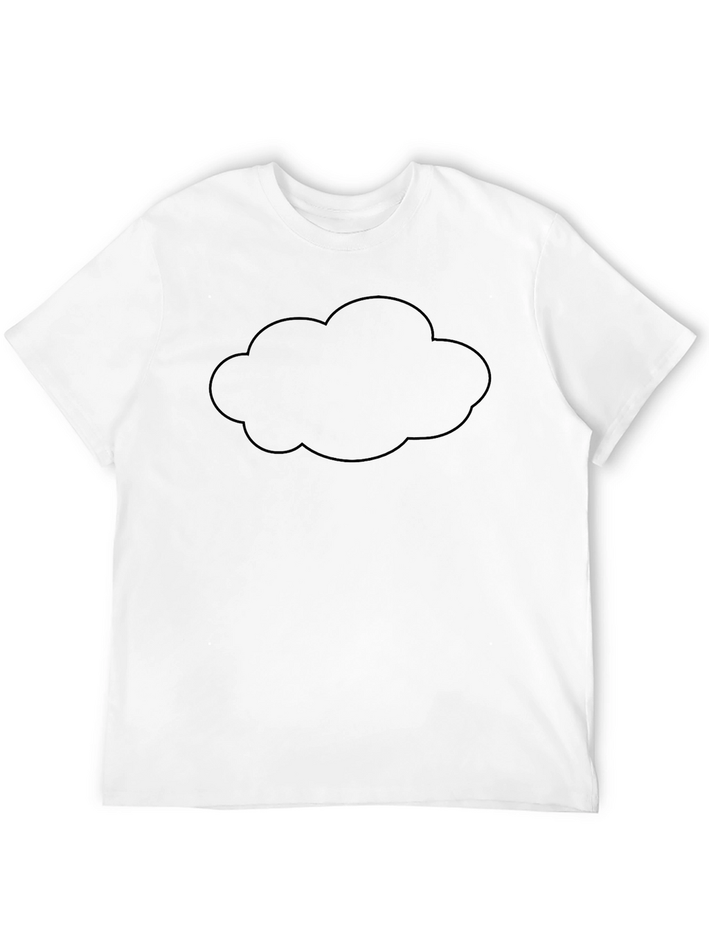 Black Cloud Graphic T-Shirt - Soft Cotton Blend