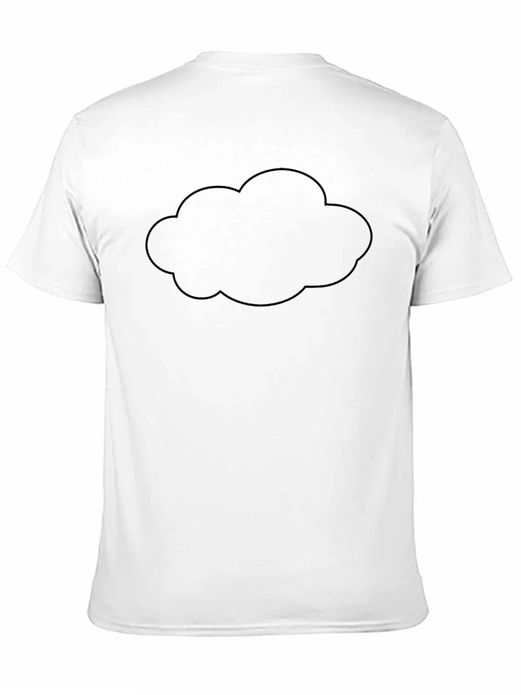Black Cloud Graphic T-Shirt - Soft Cotton Blend