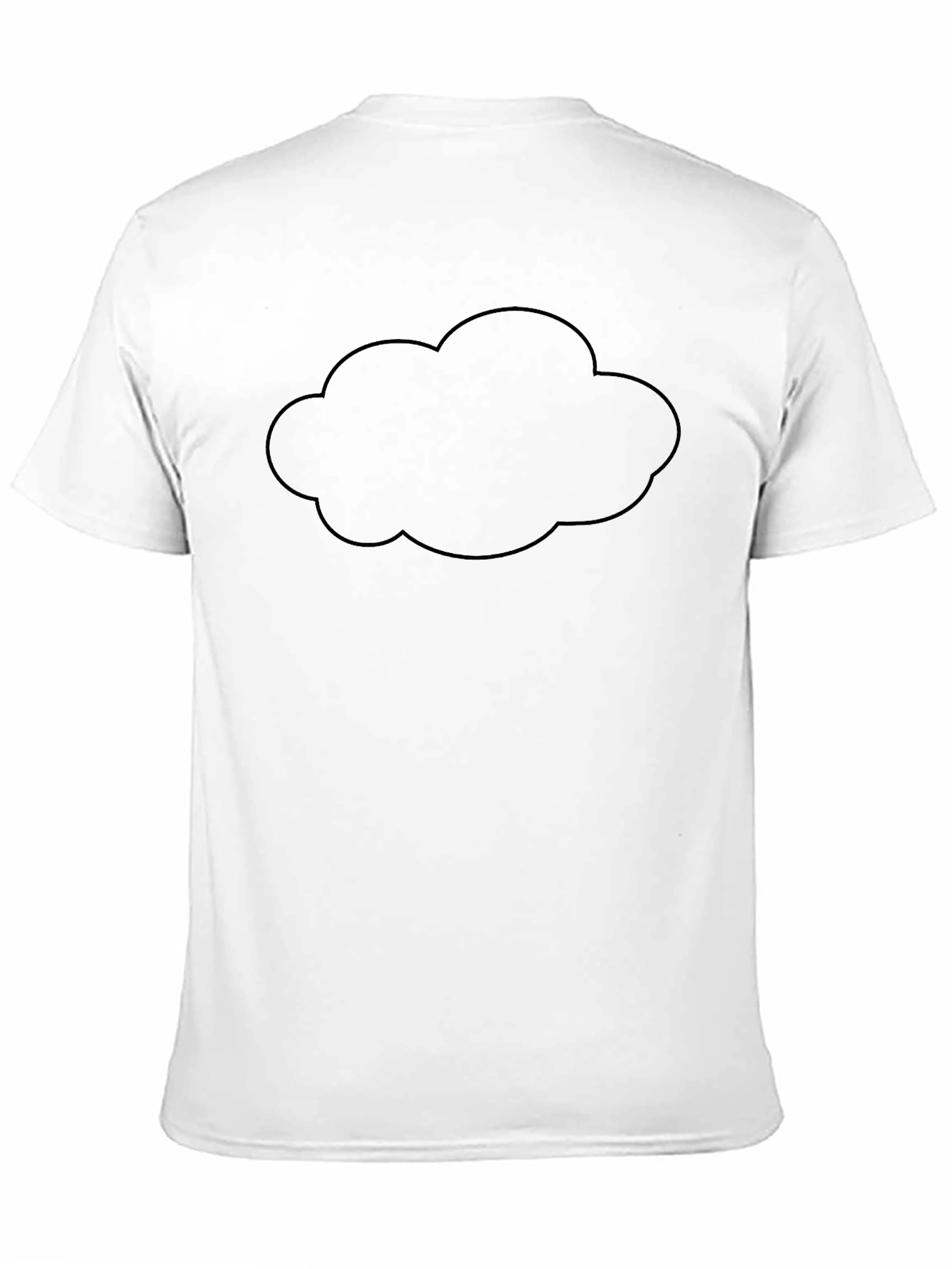 Black Cloud Graphic T-Shirt - Soft Cotton Blend