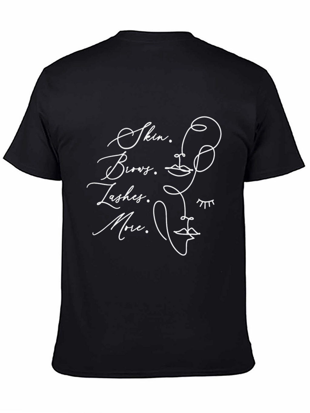 Skin Brows Lashes More Graphic Tee