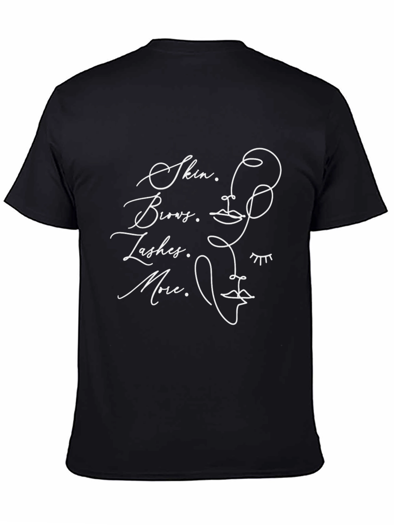 Skin Brows Lashes More Graphic Tee
