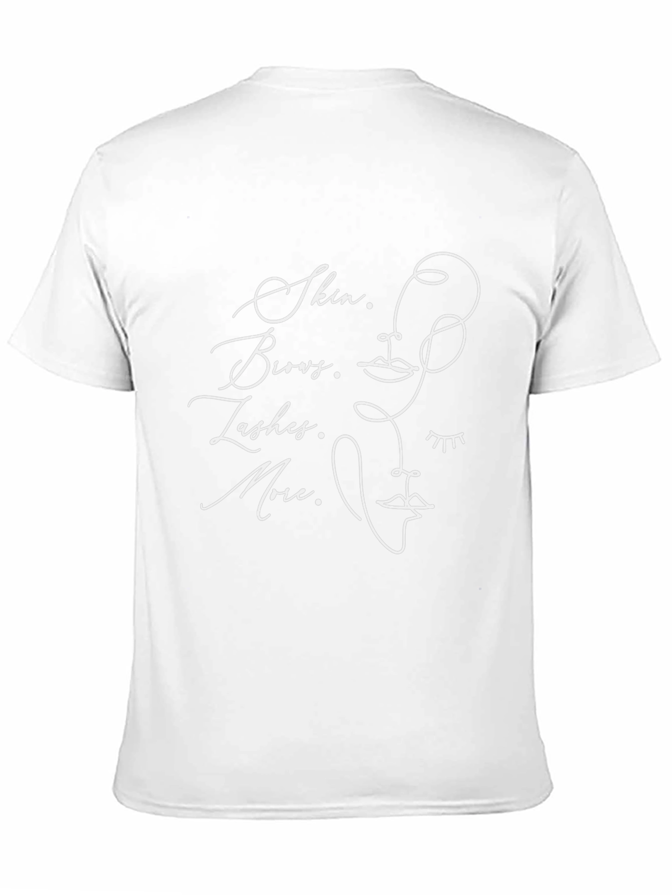 Skin Brows Lashes More Graphic Tee