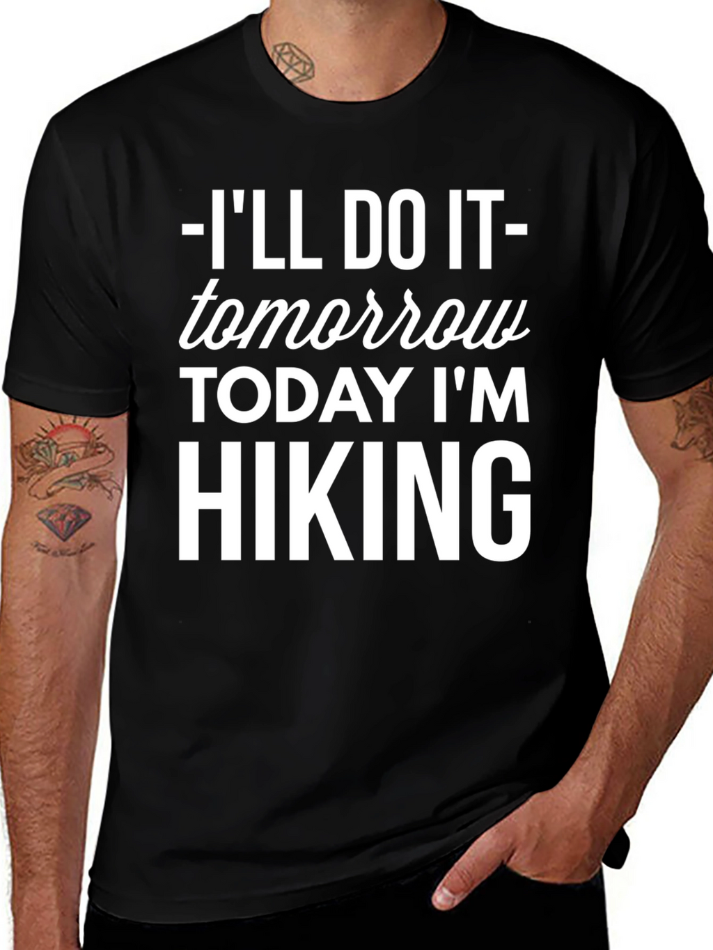 Hiking Tomorrow T-Shirt - Funny Hiking Shirt