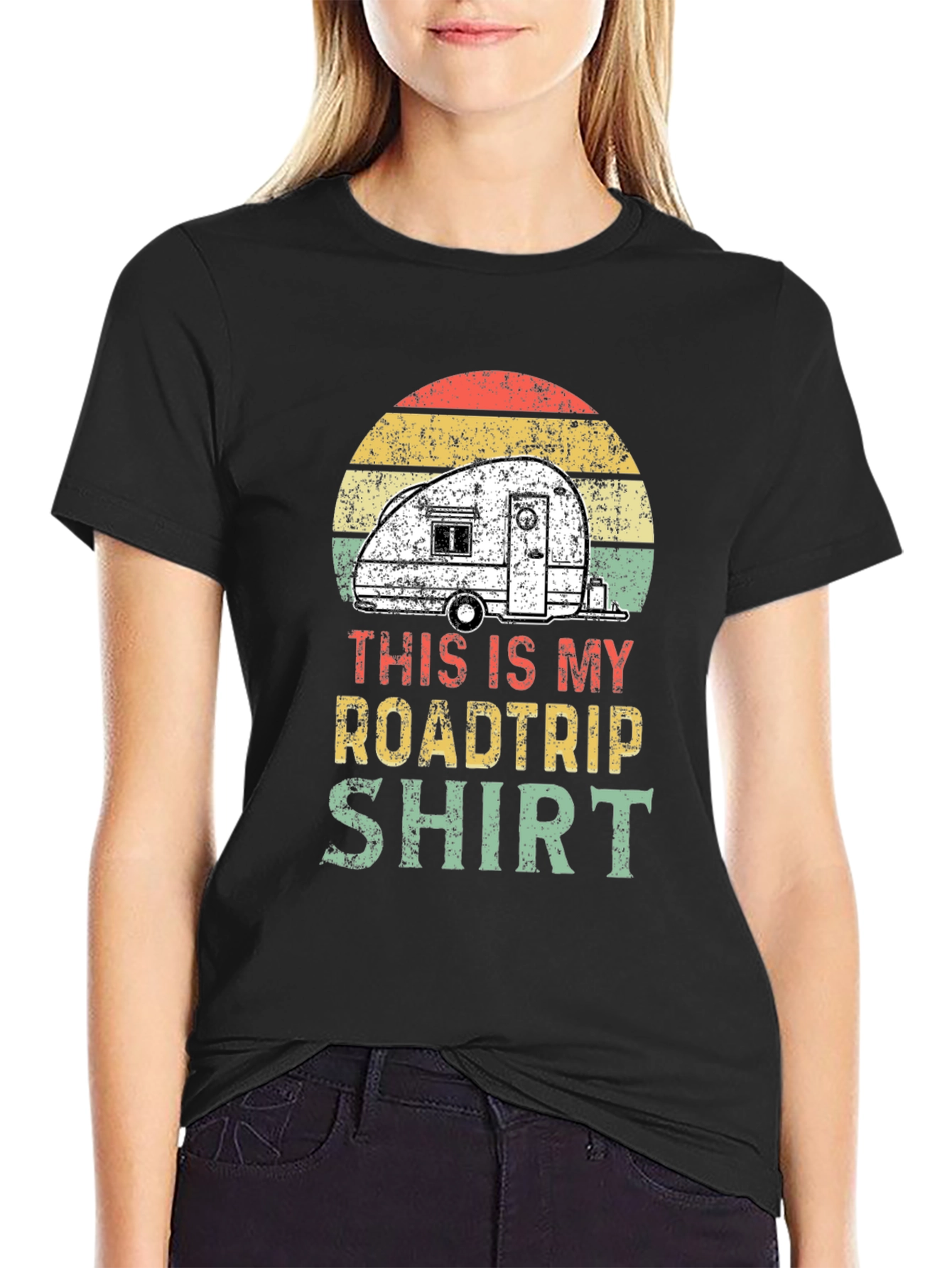 Road Trip Camper Shirt: Retro Camping Tee