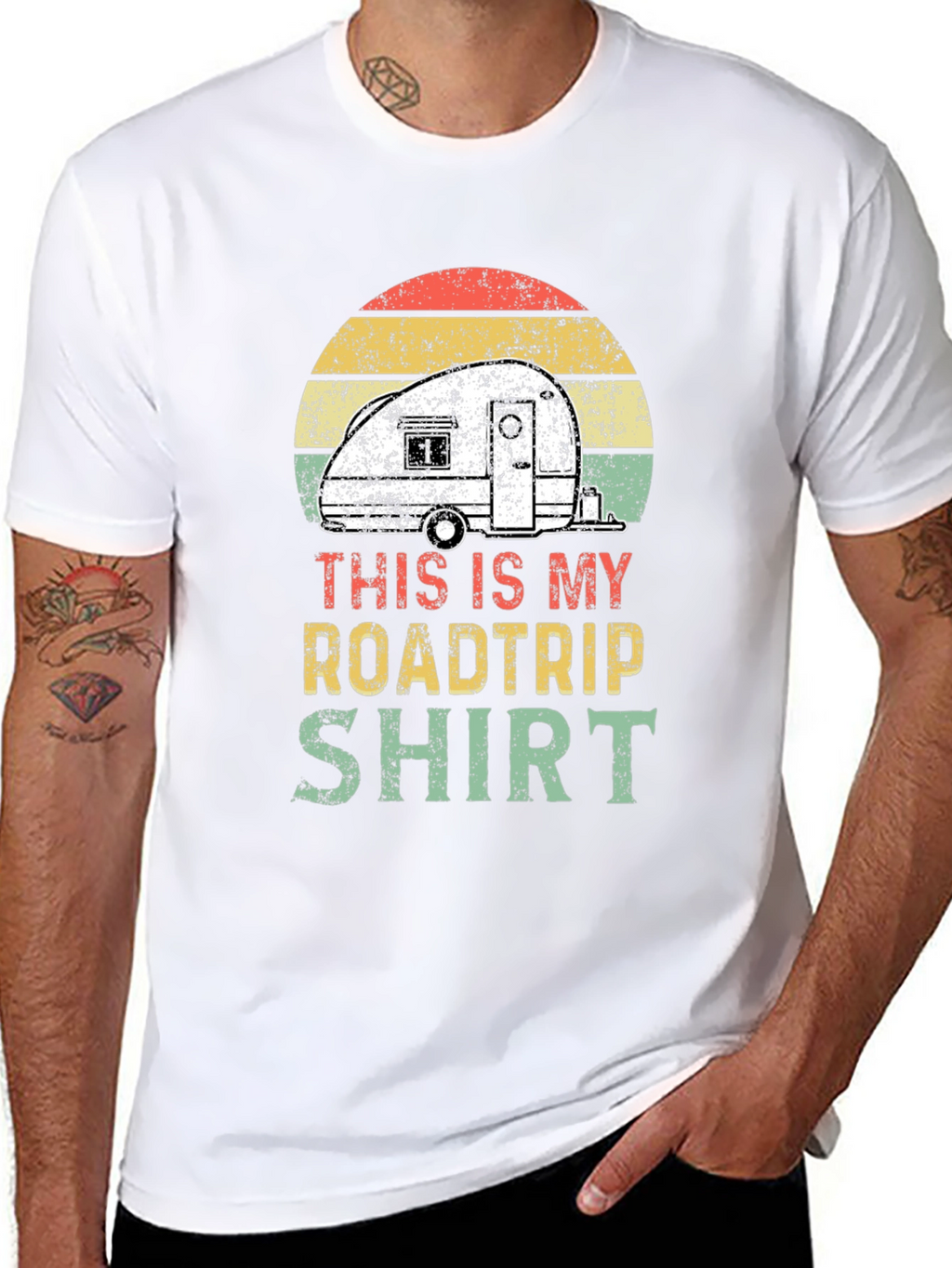 Road Trip Camper Shirt: Retro Camping Tee