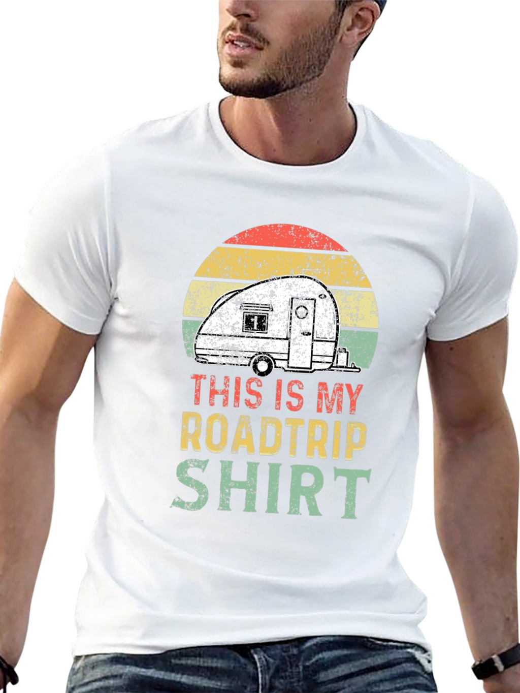 Road Trip Camper Shirt: Retro Camping Tee