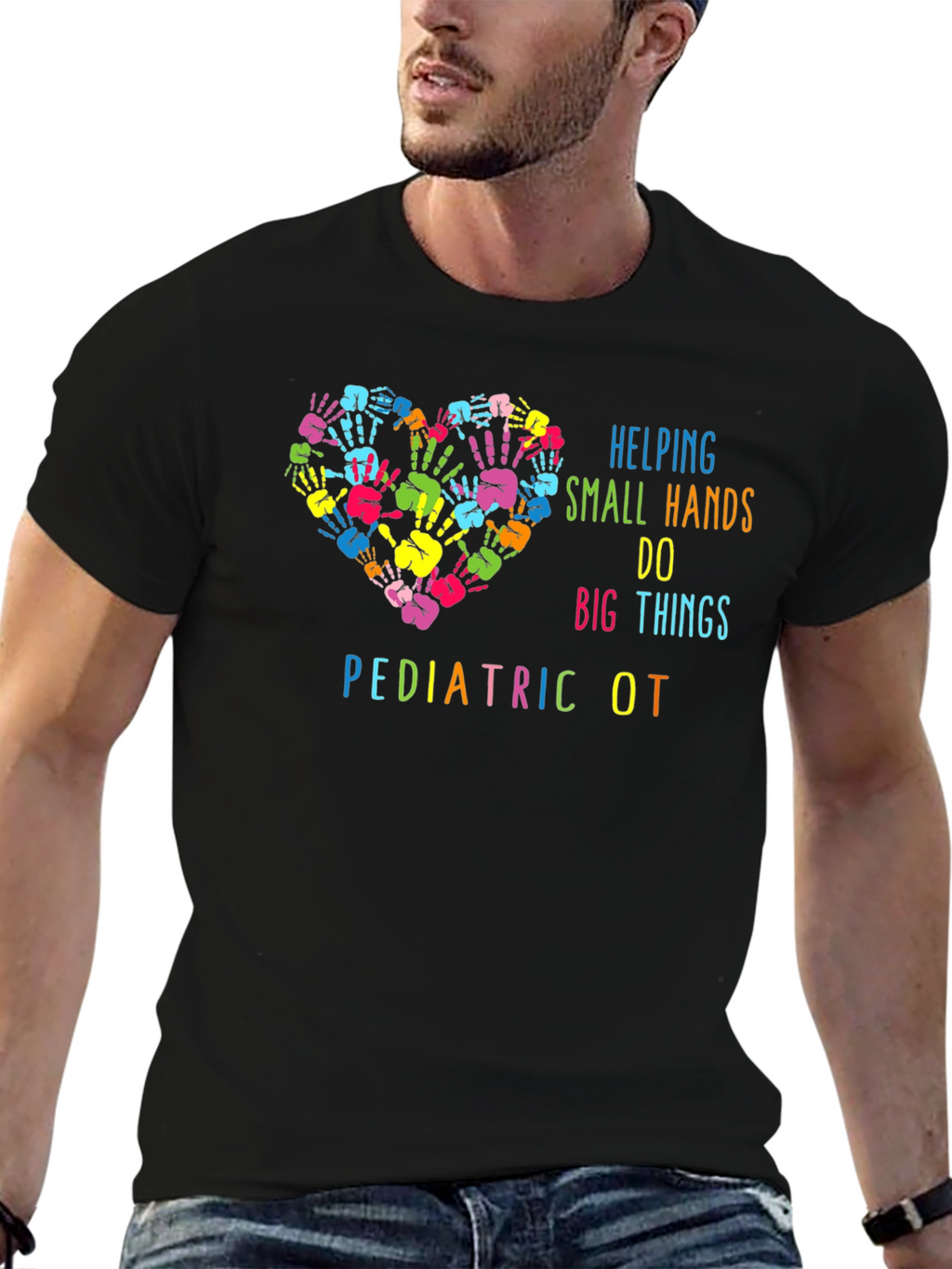 Pediatric OT Helping Hands Graphic T-Shirt