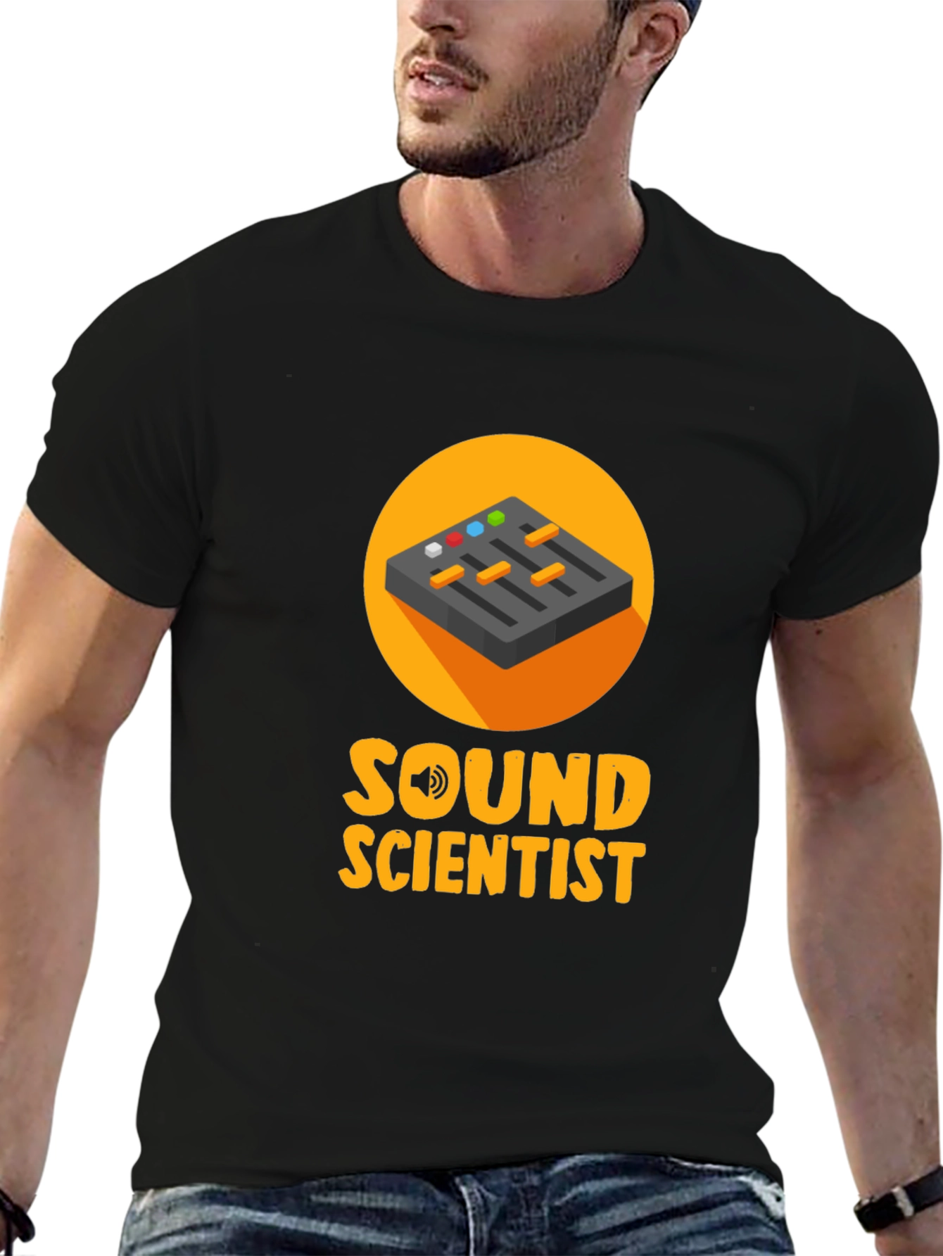 Sound Scientist Graphic T-Shirt - Music Lover Tee