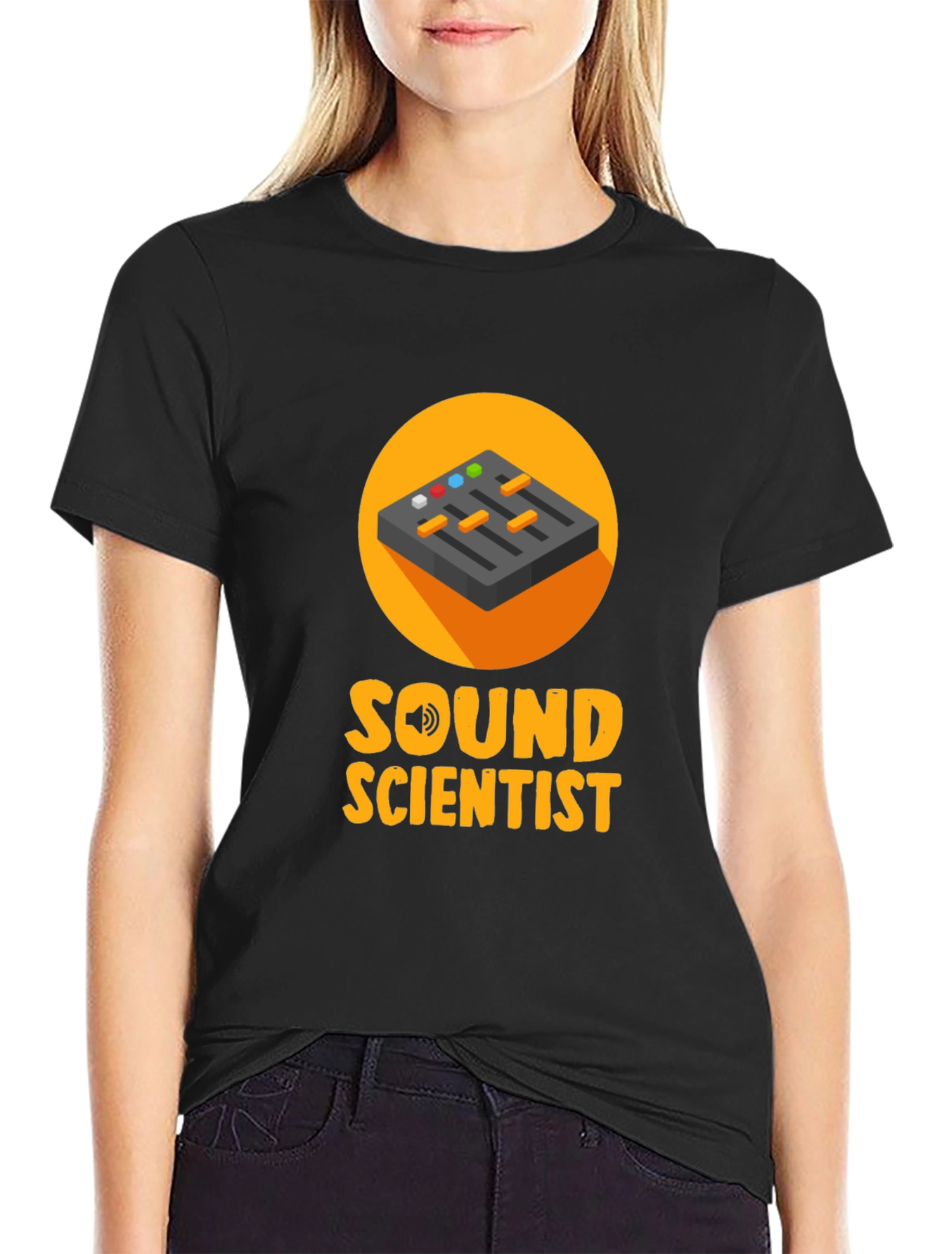 Sound Scientist Graphic T-Shirt - Music Lover Tee