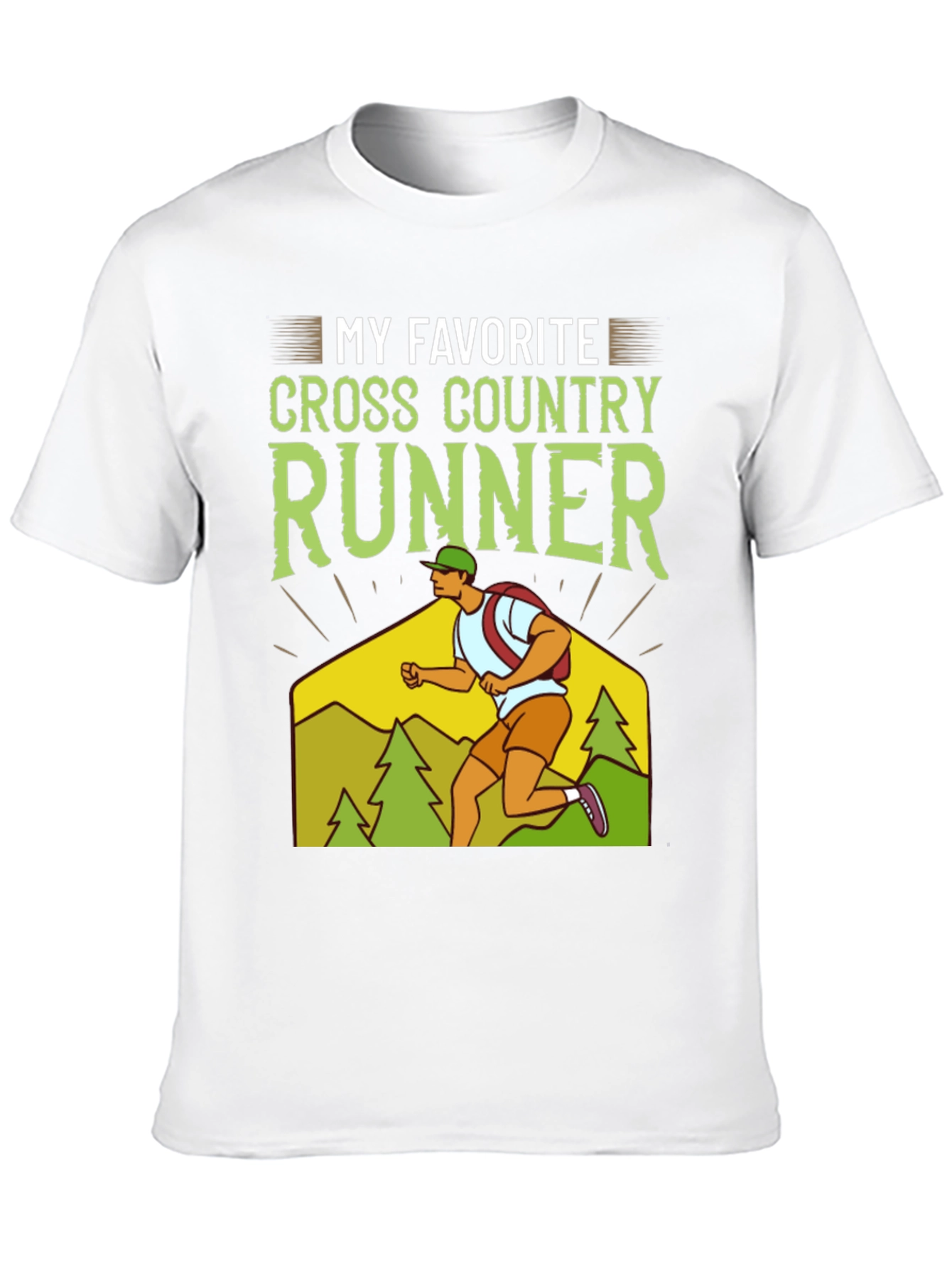 My Favorite Cross Country Runner Graphic T-Shirt