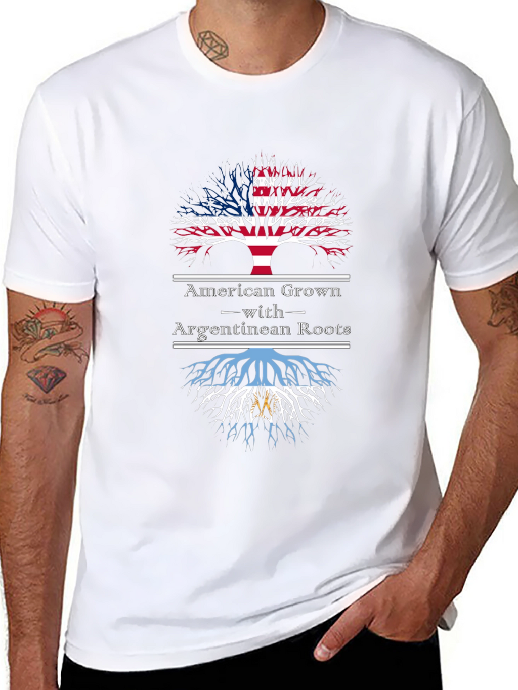 American Grown with Argentine Roots T-Shirt