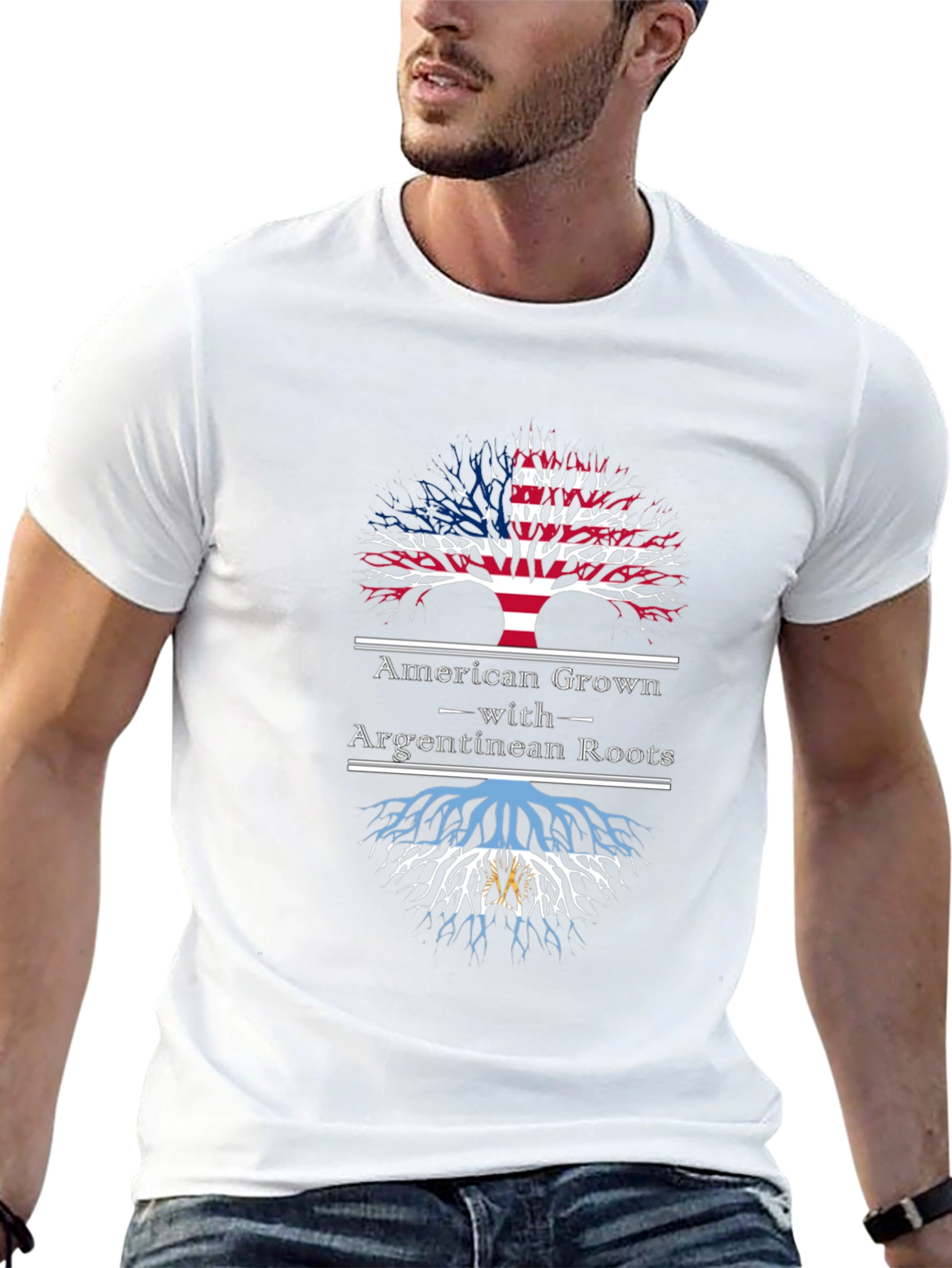 American Grown with Argentine Roots T-Shirt