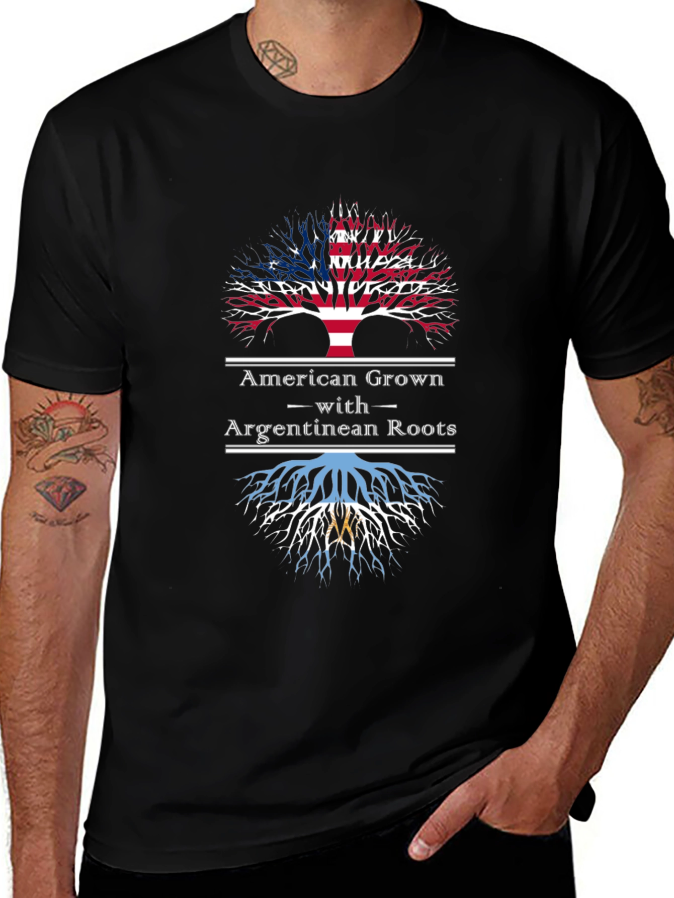 American Grown with Argentine Roots T-Shirt