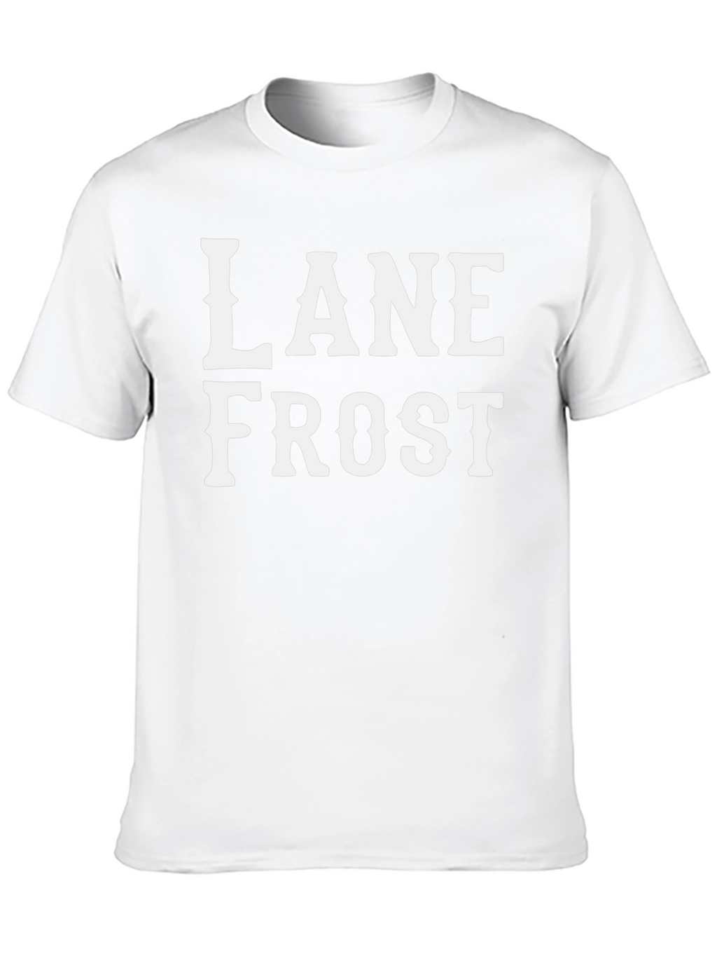 Lane Frost Graphic Tee - Classic Black Cotton T-Shirt