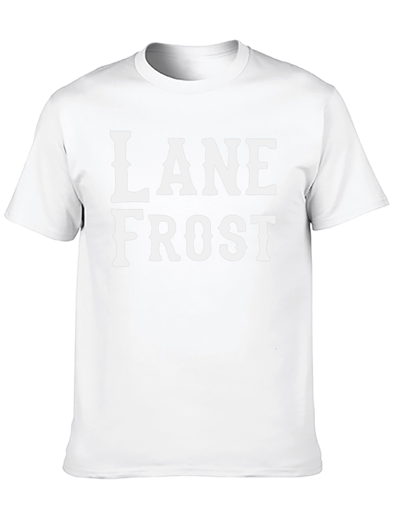 Lane Frost Graphic Tee - Classic Black Cotton T-Shirt
