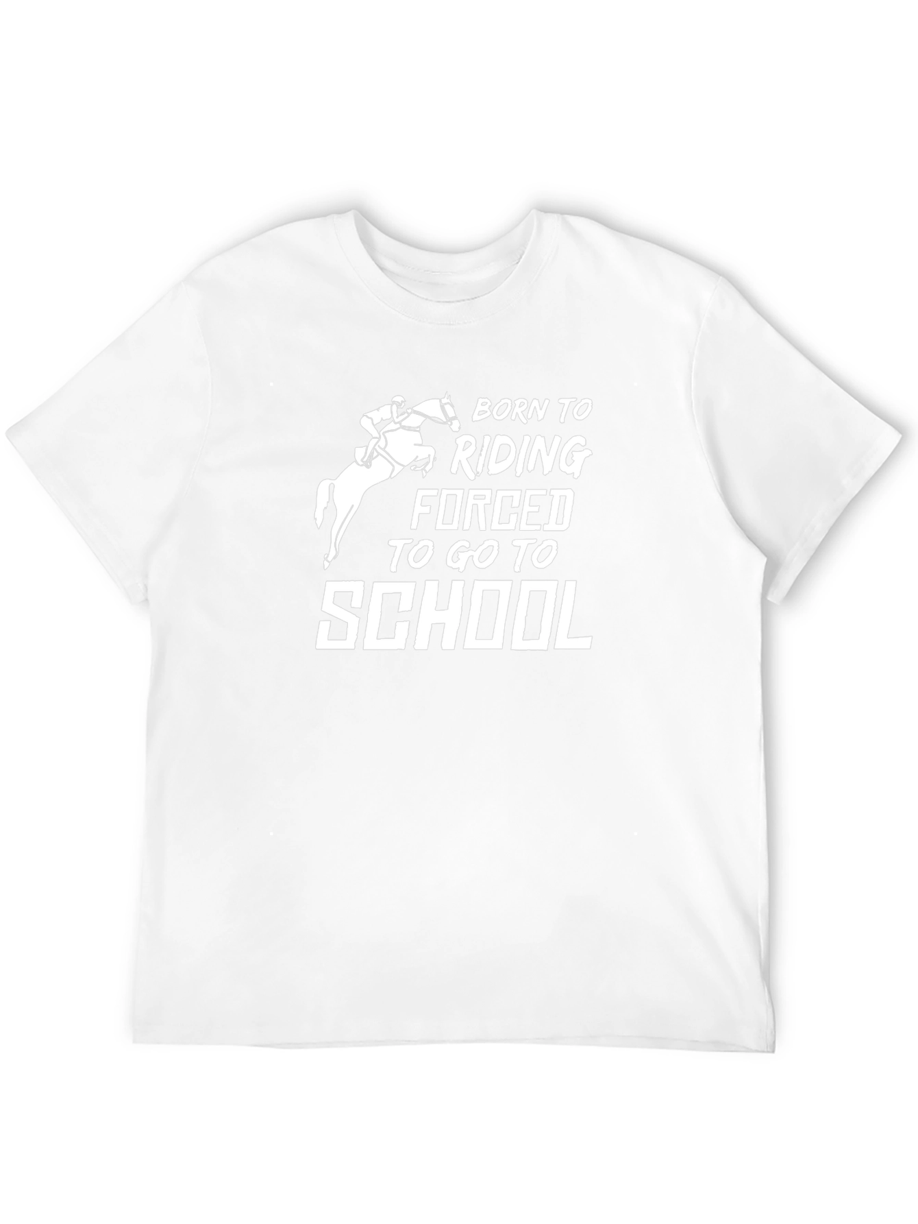 Born to Riding Black T-Shirt