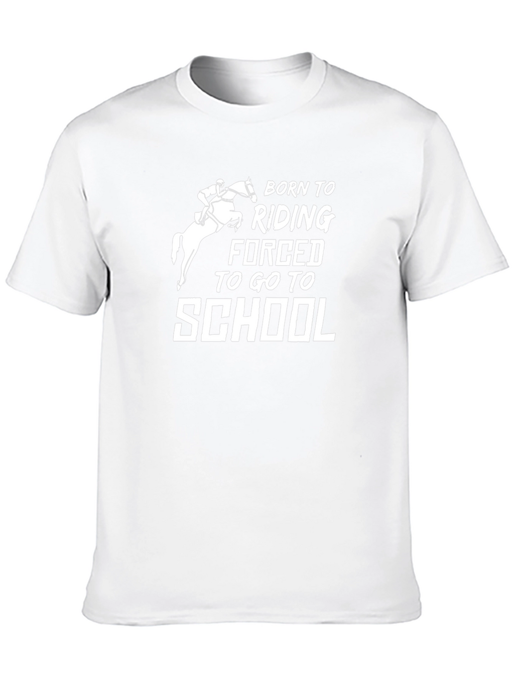 Born to Riding Black T-Shirt