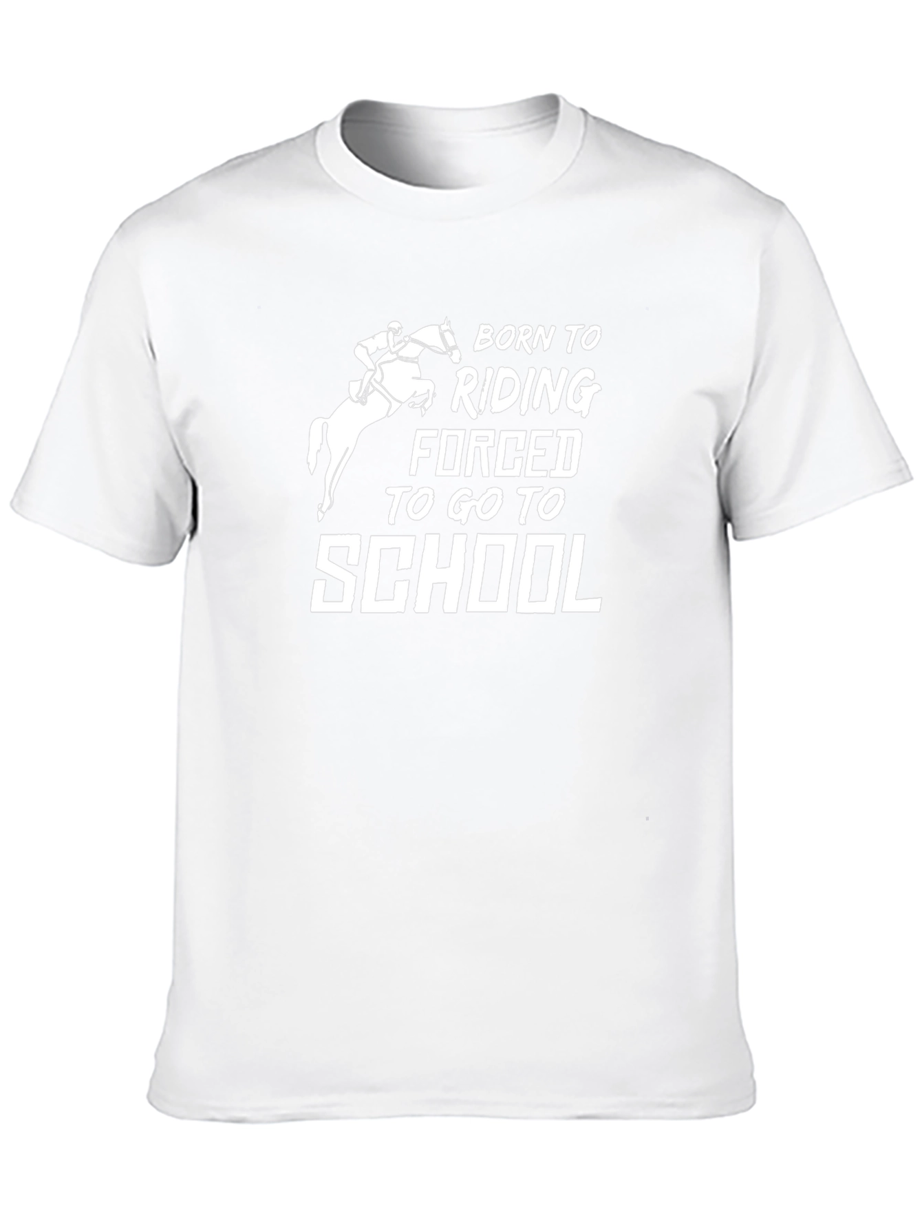 Born to Riding Black T-Shirt