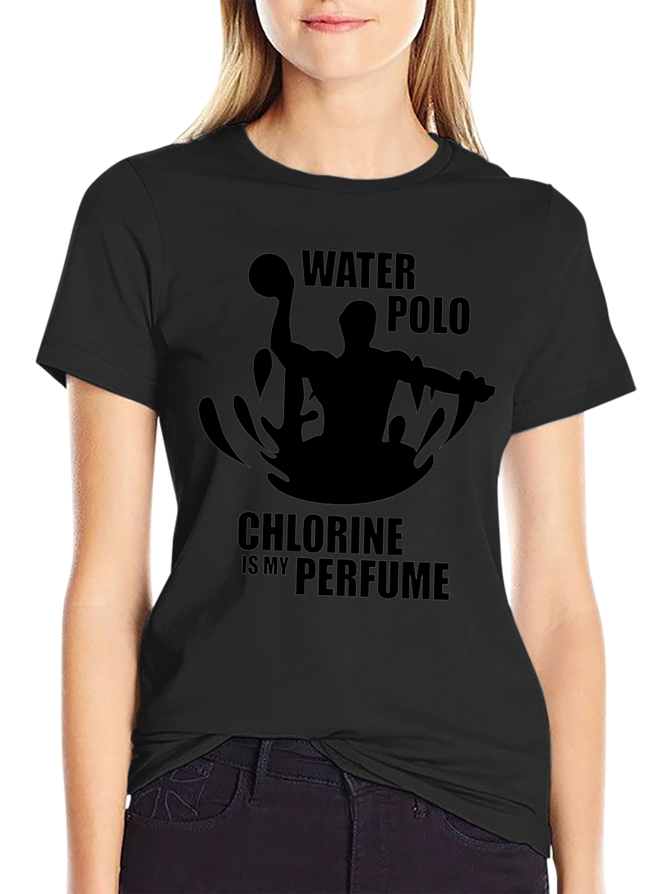 Water Polo Chlorine Perfume Graphic T-Shirt
