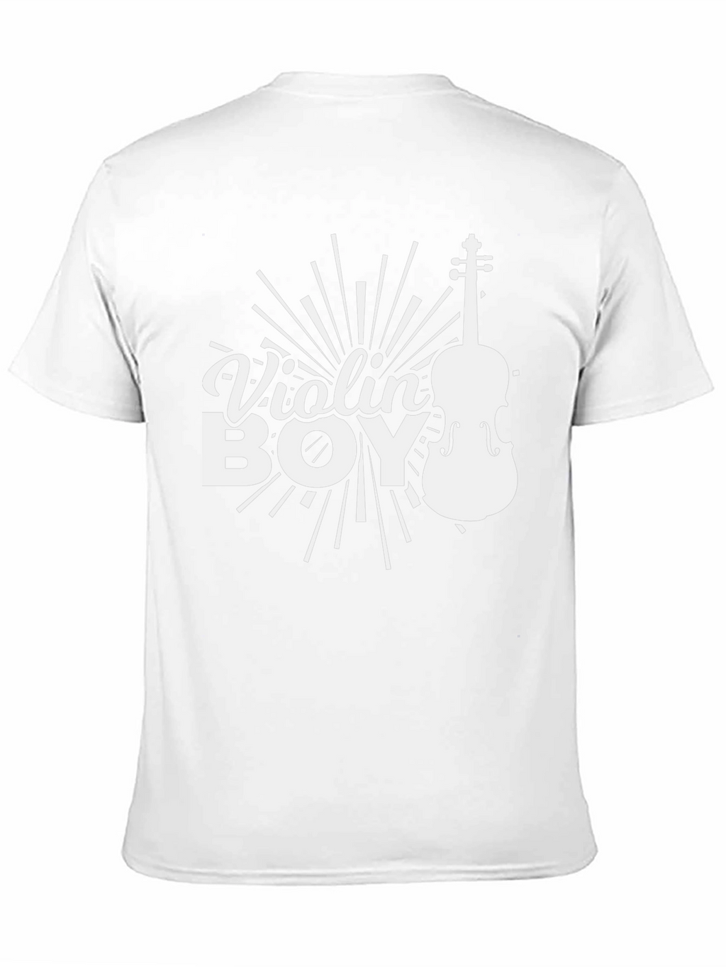 Violin Boy Graphic Tee - Musician T-Shirt
