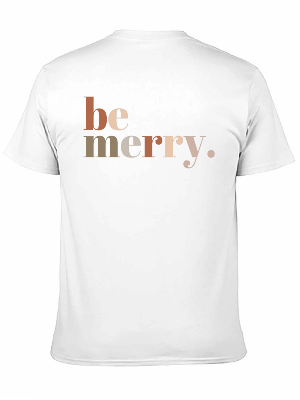Be Merry Graphic T-Shirt - Black