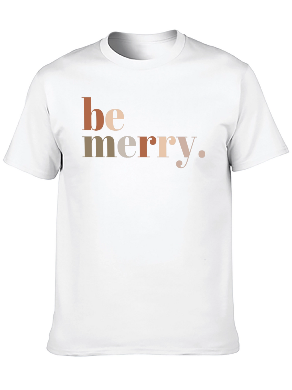 Be Merry Graphic T-Shirt - Black