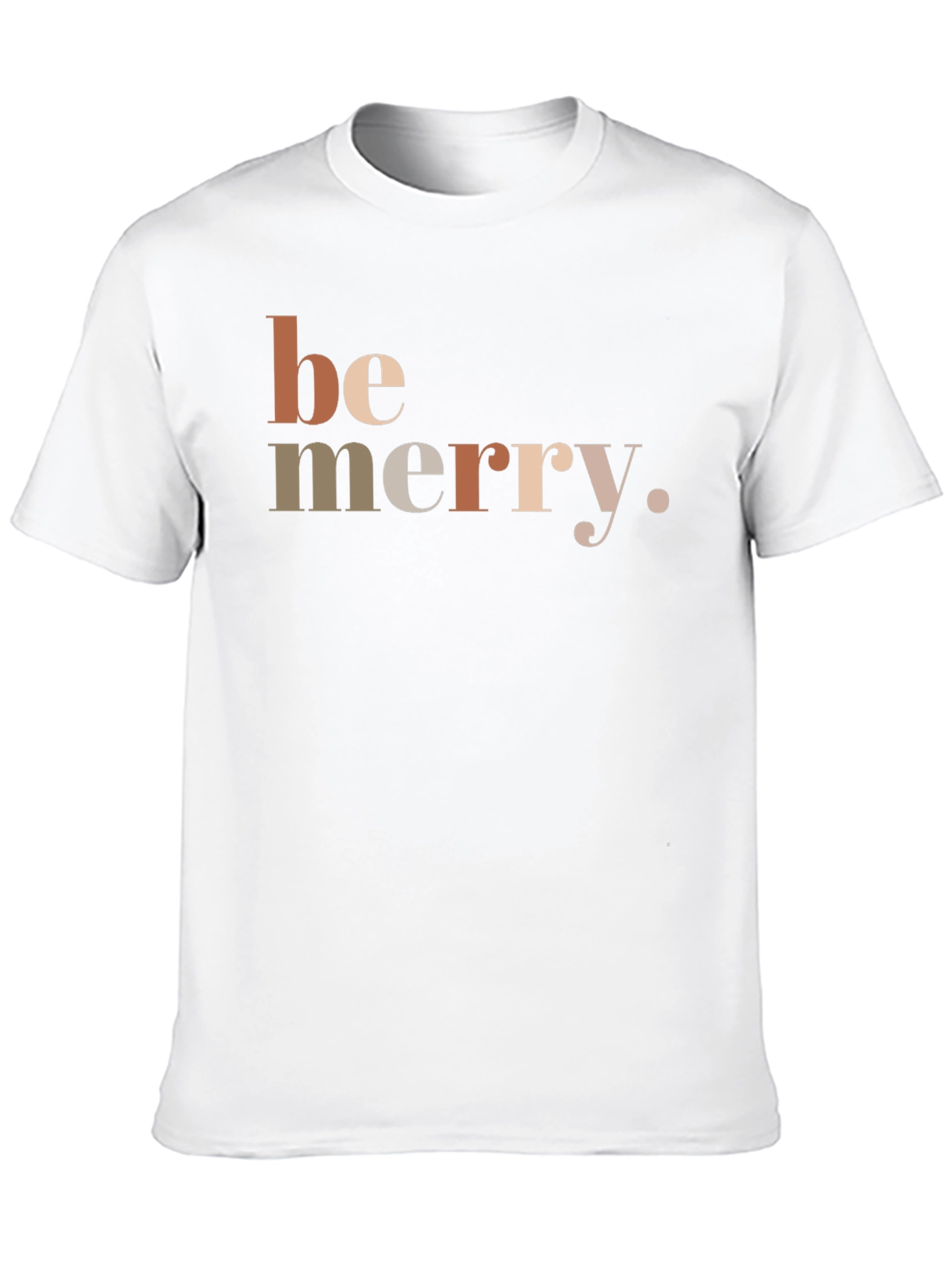 Be Merry Graphic T-Shirt - Black