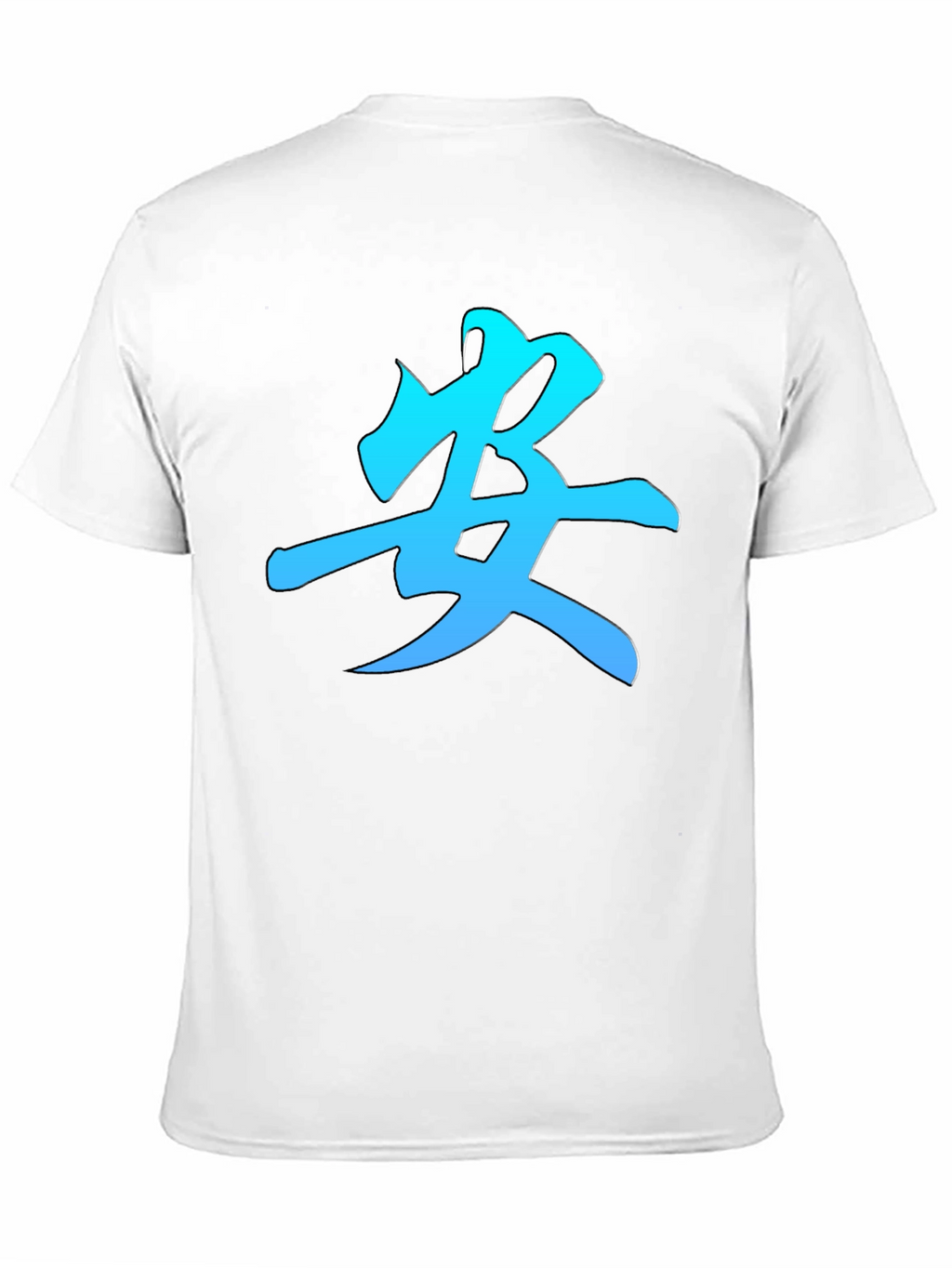 Kanji Symbol Graphic Tee - Stylish Mens Black T-Shirt