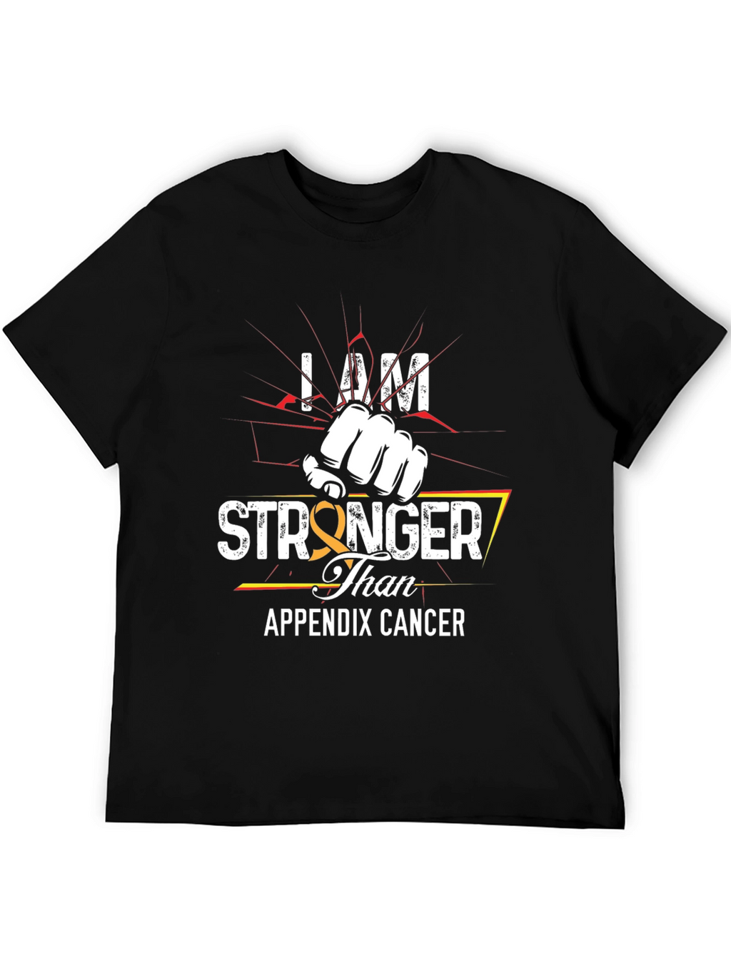 I am Stronger Than Appendix Cancer T-Shirt