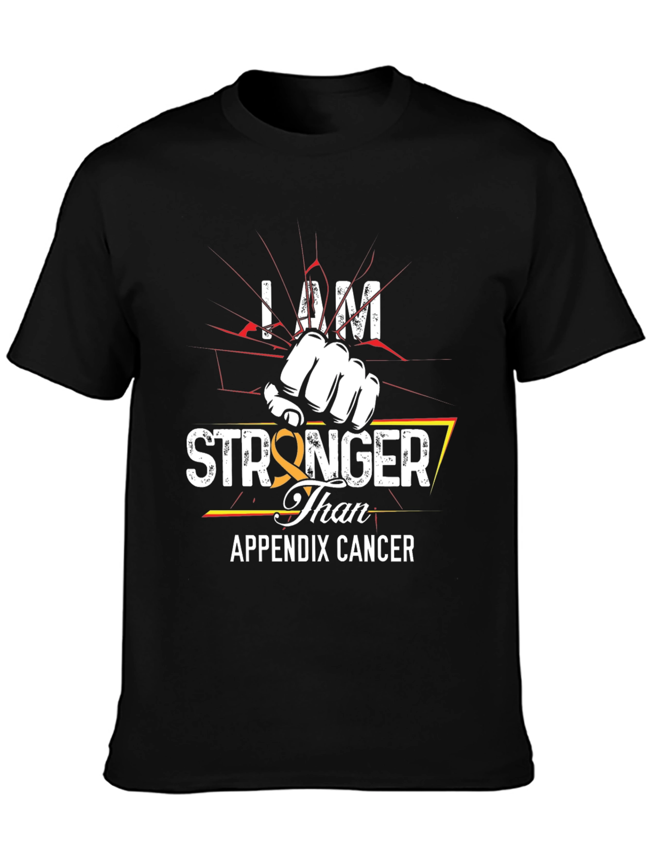 I am Stronger Than Appendix Cancer T-Shirt