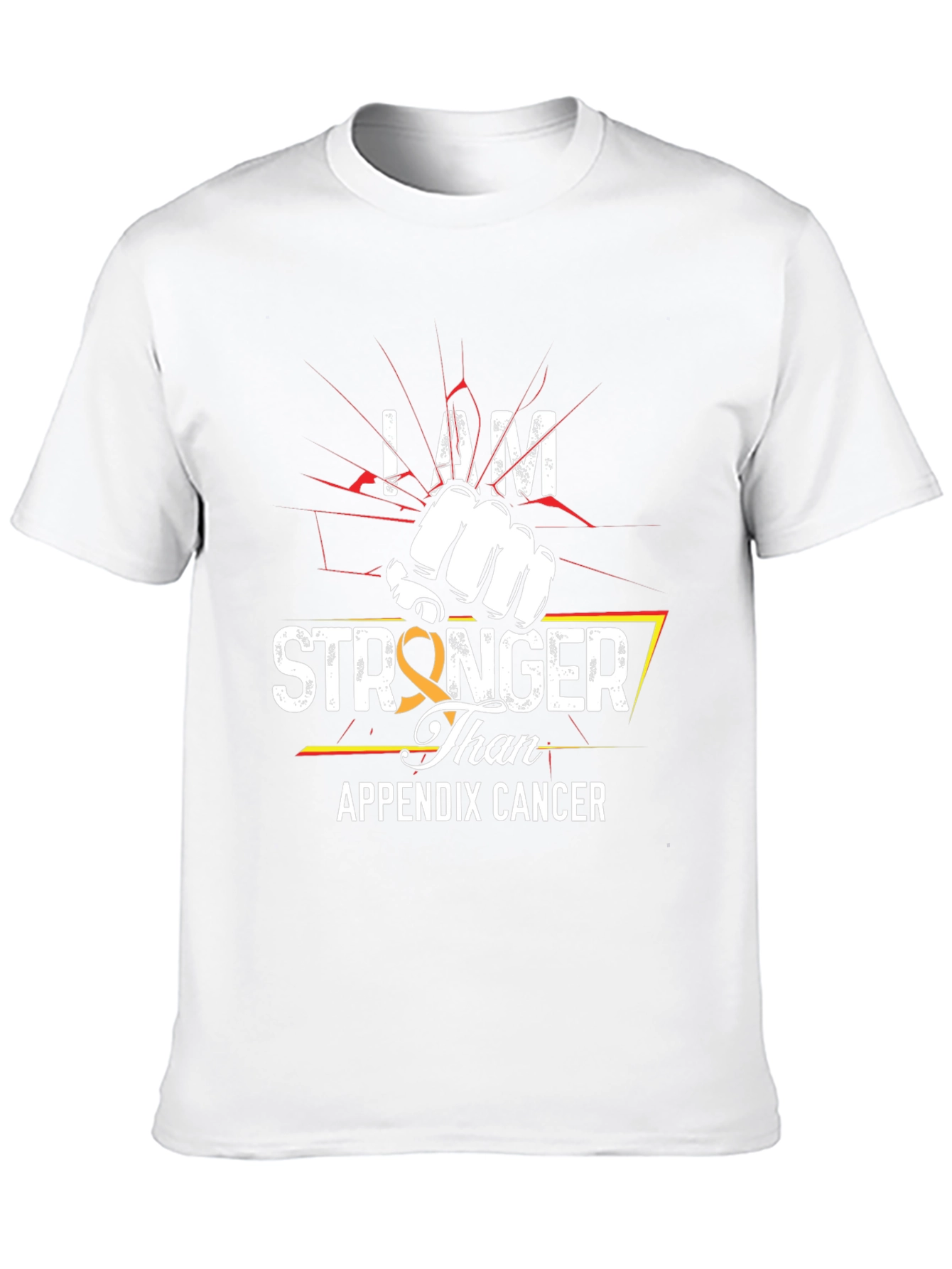 I am Stronger Than Appendix Cancer T-Shirt