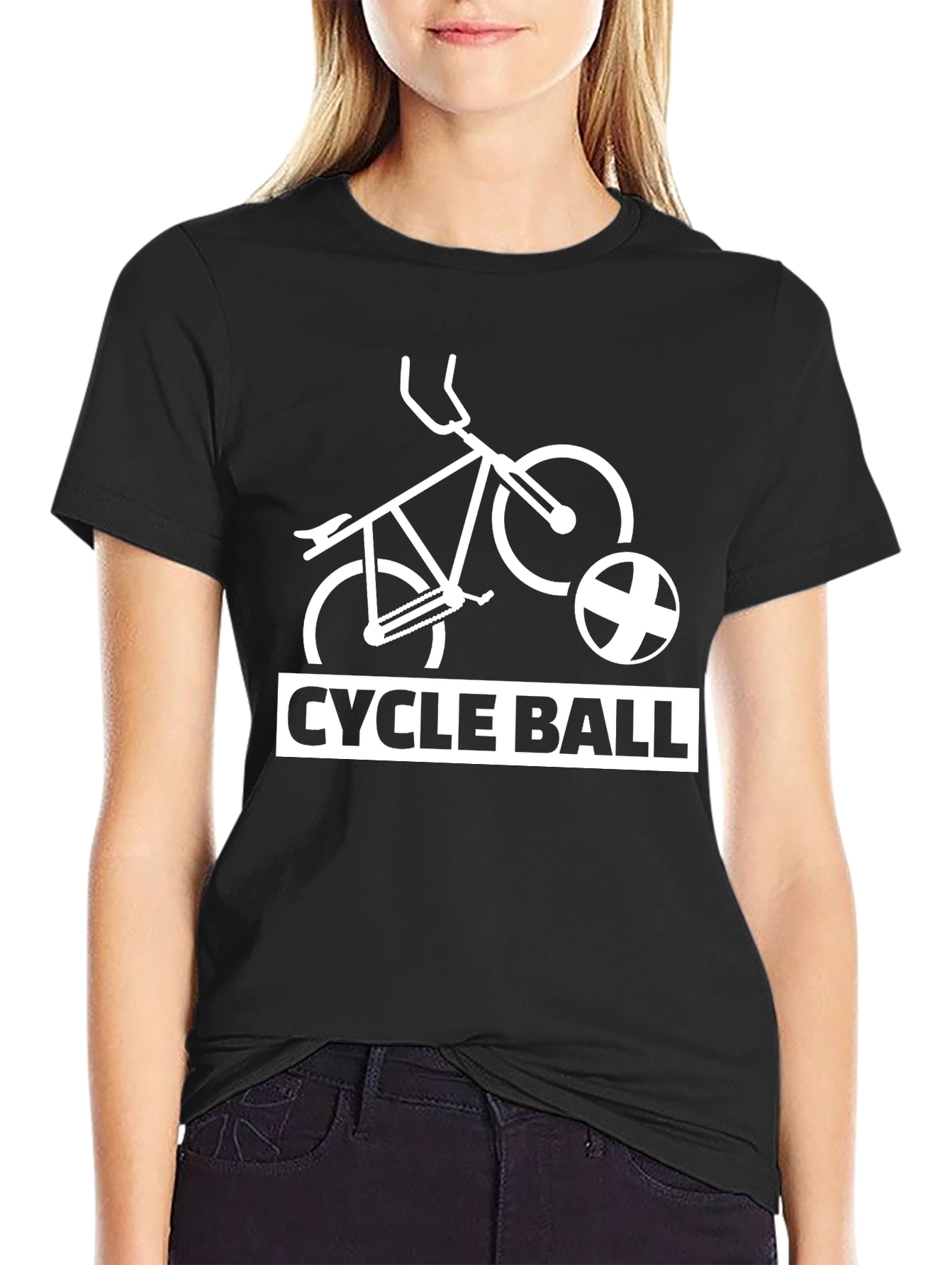 Cycle Ball Graphic Tee - Unique Sports T-Shirt